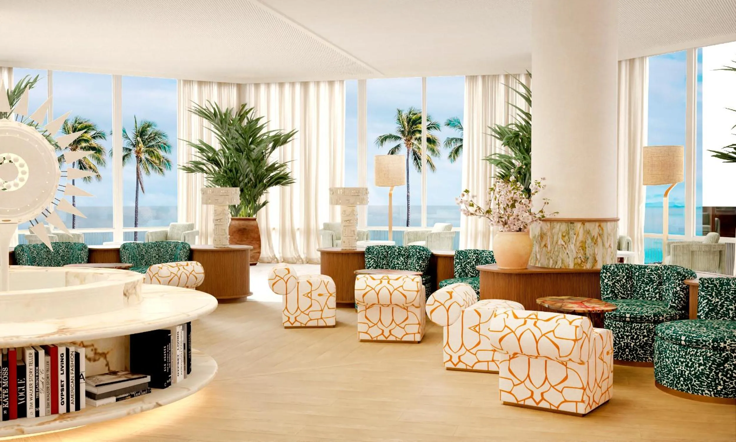 Lobby or reception in The Site Hotel Ibiza New Opening 2026