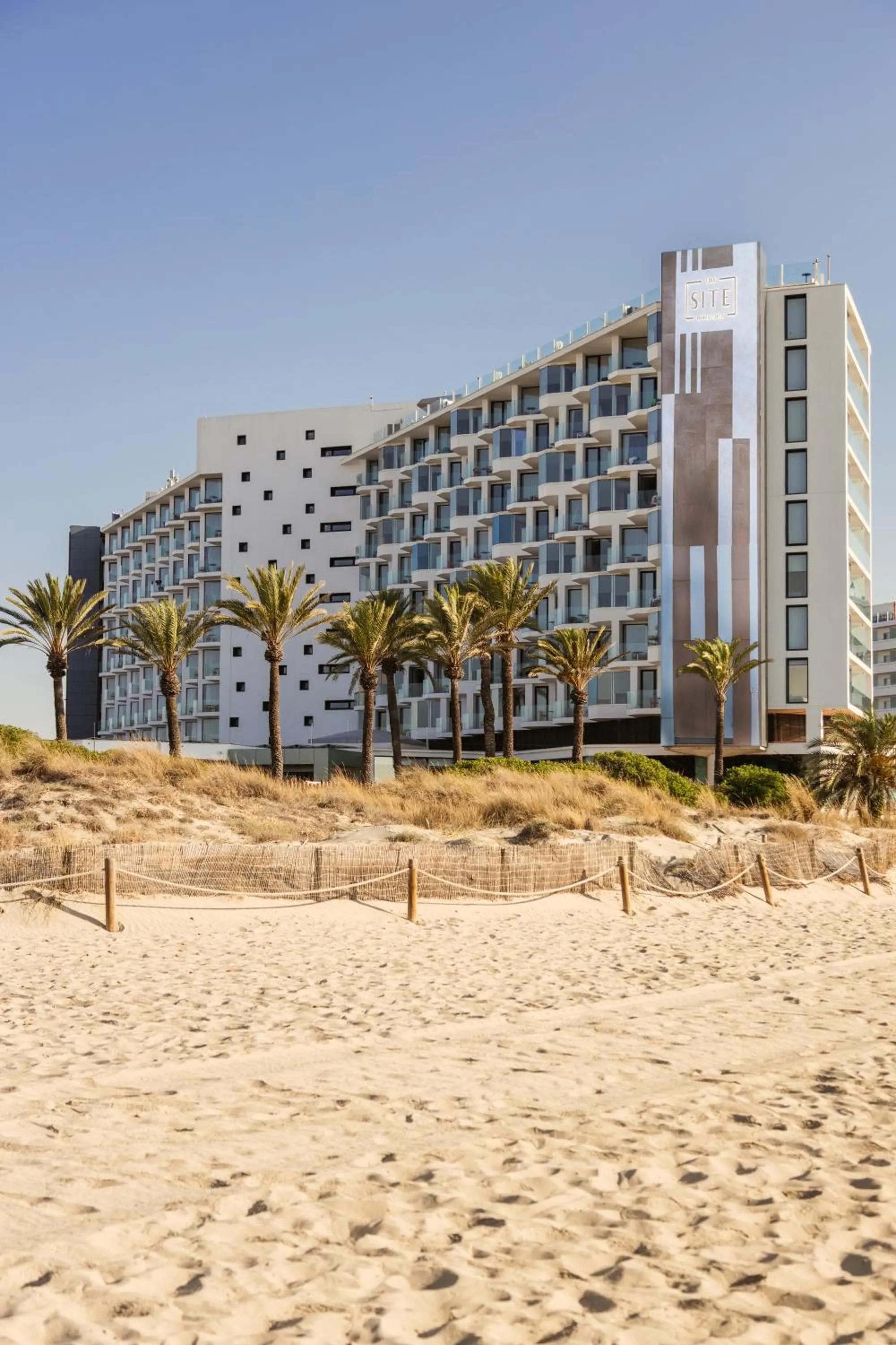 Property building in The Site Hotel Ibiza New Opening 2026