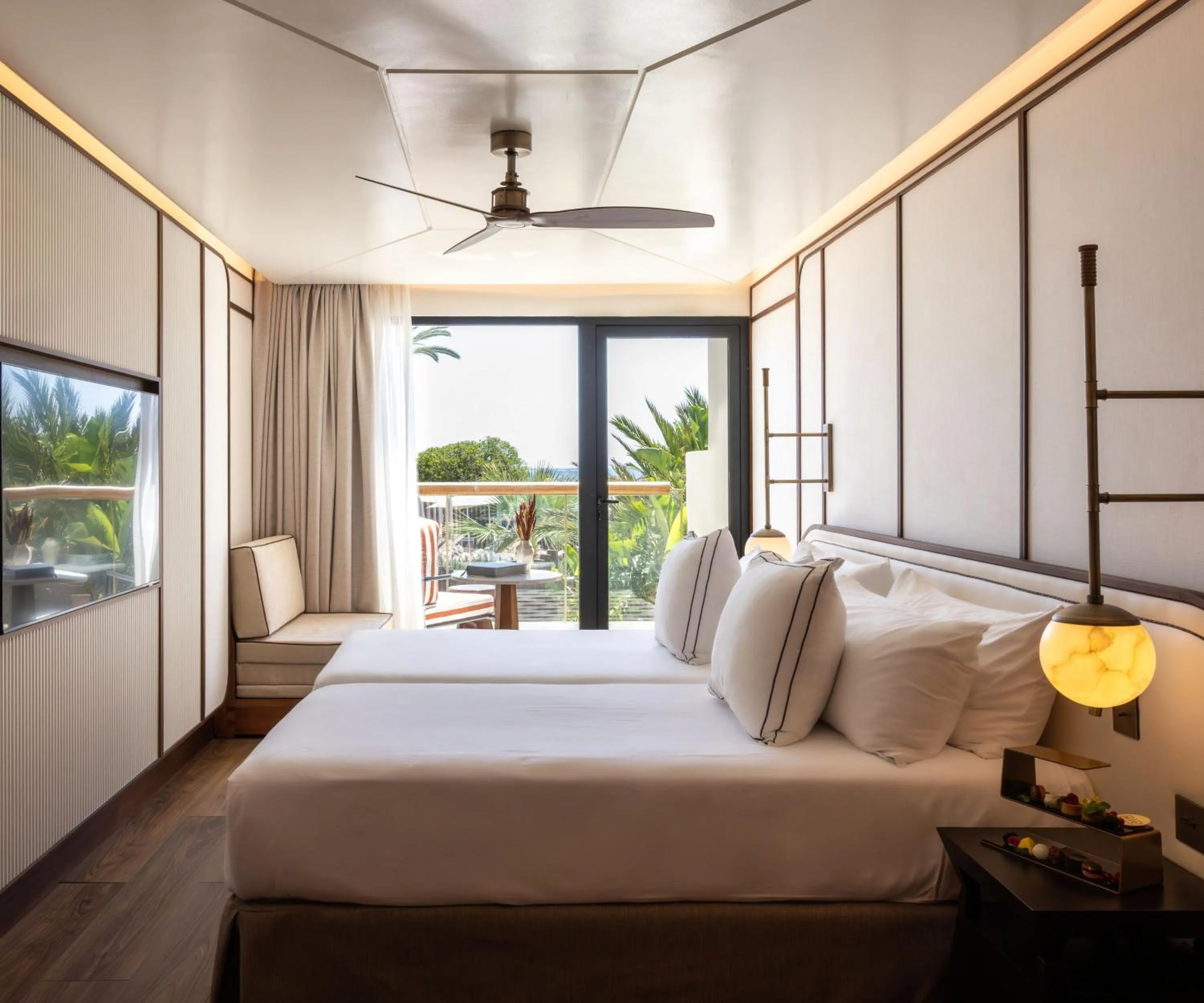 Bed in The Site Hotel Ibiza New Opening 2026