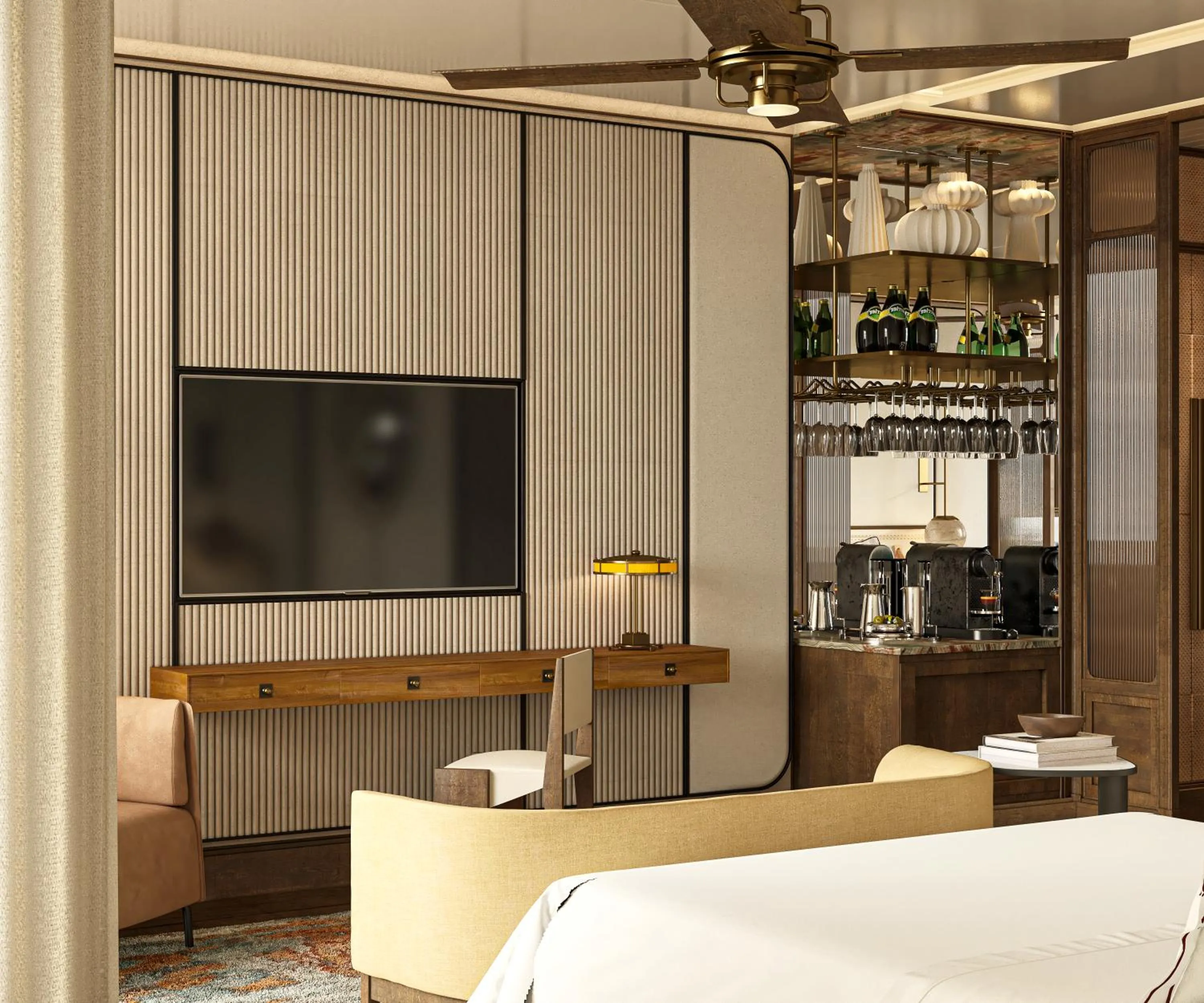 TV and multimedia in The Site Hotel Ibiza New Opening 2026