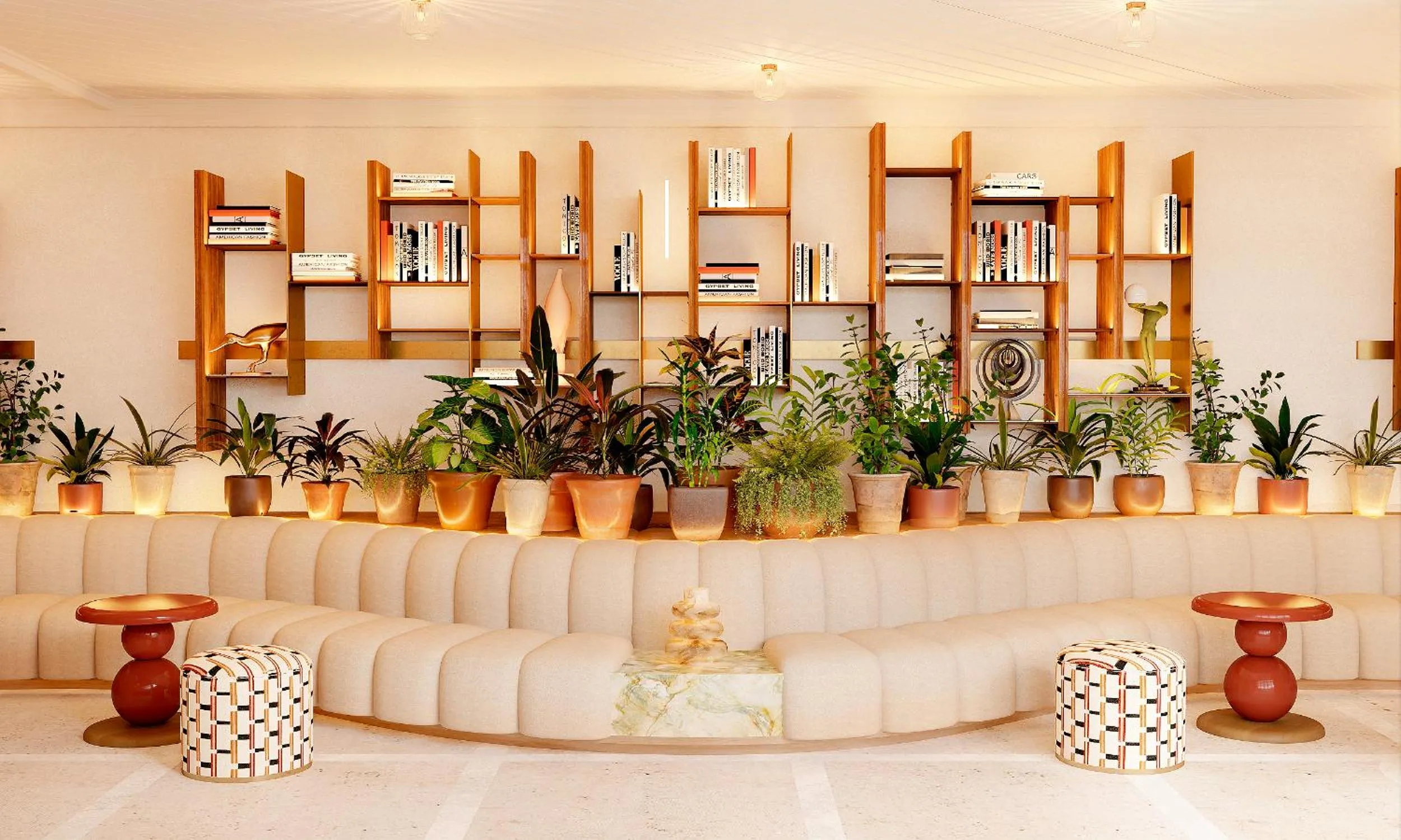 Lobby or reception in The Site Hotel Ibiza New Opening 2026