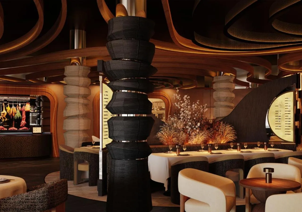 Restaurant/places to eat in The Site Hotel Ibiza New Opening 2026