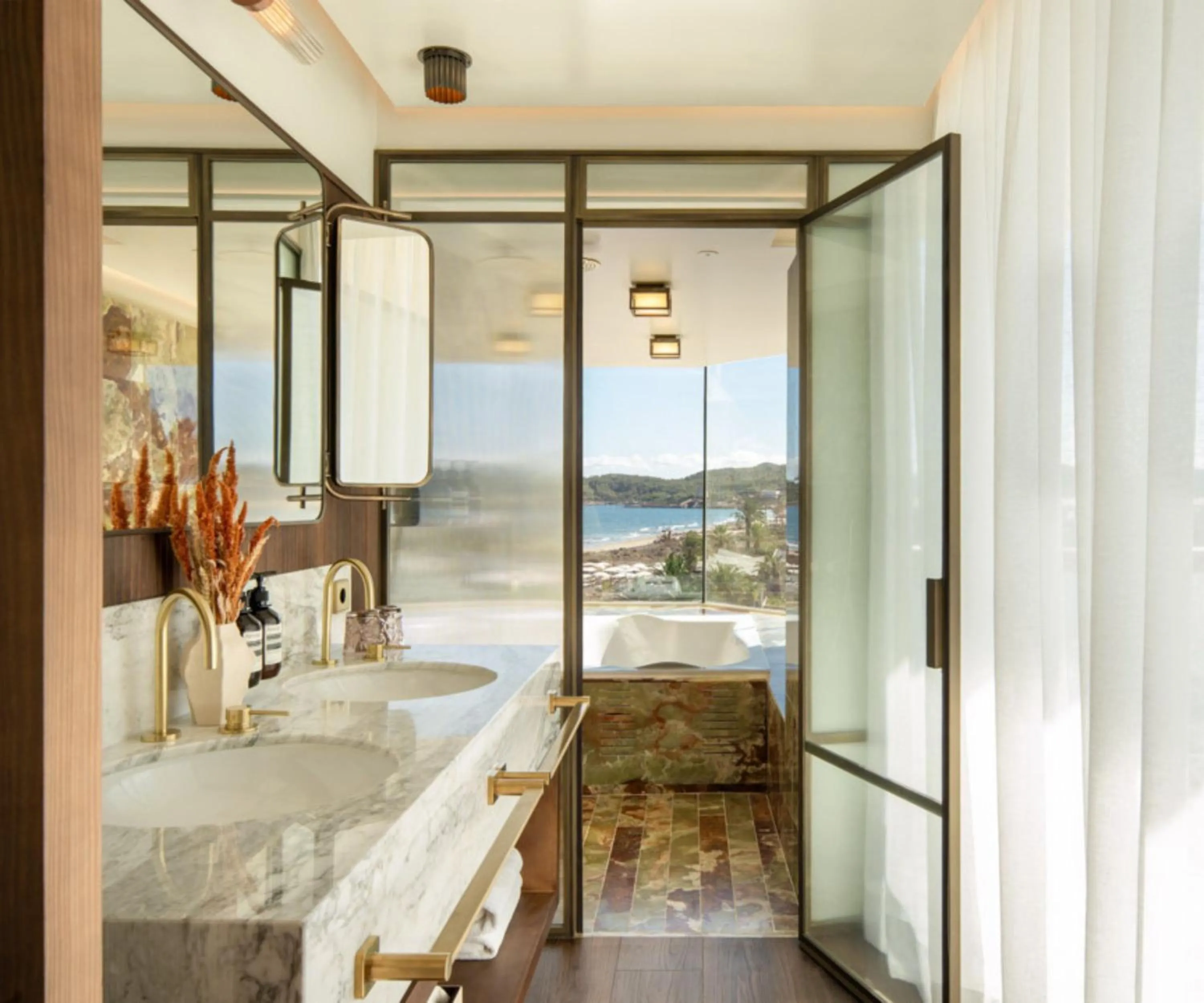 Bathroom in The Site Hotel Ibiza New Opening 2026