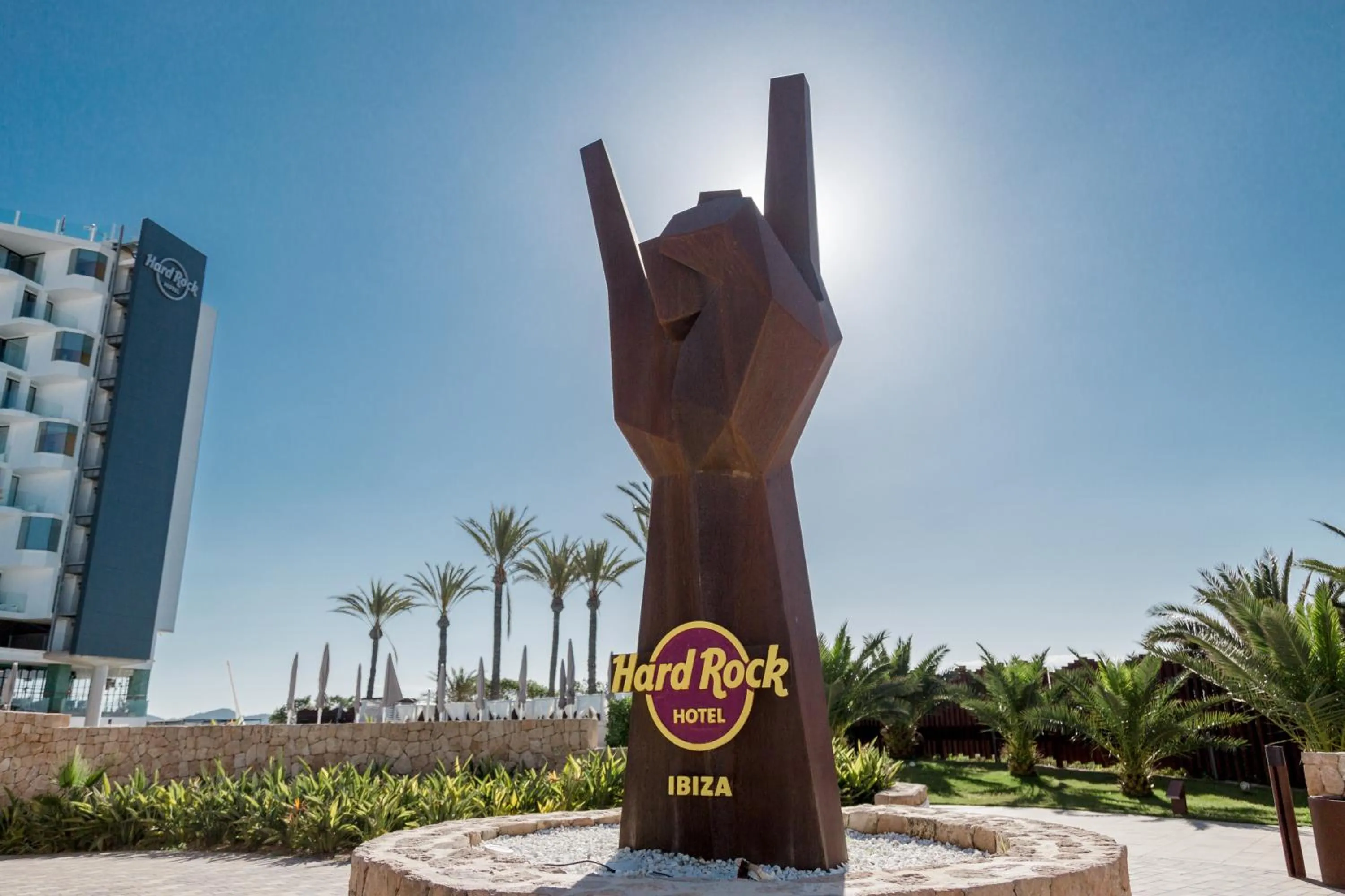 Natural landscape in Hard Rock Hotel Ibiza