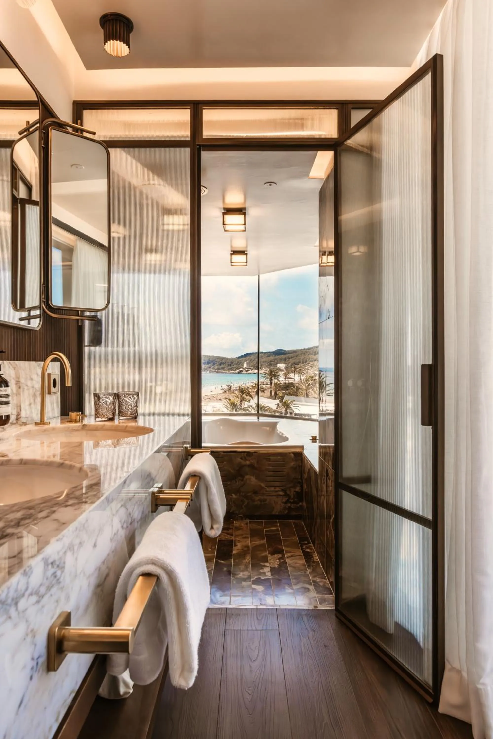 Bathroom in The Site Hotel Ibiza New Opening 2026