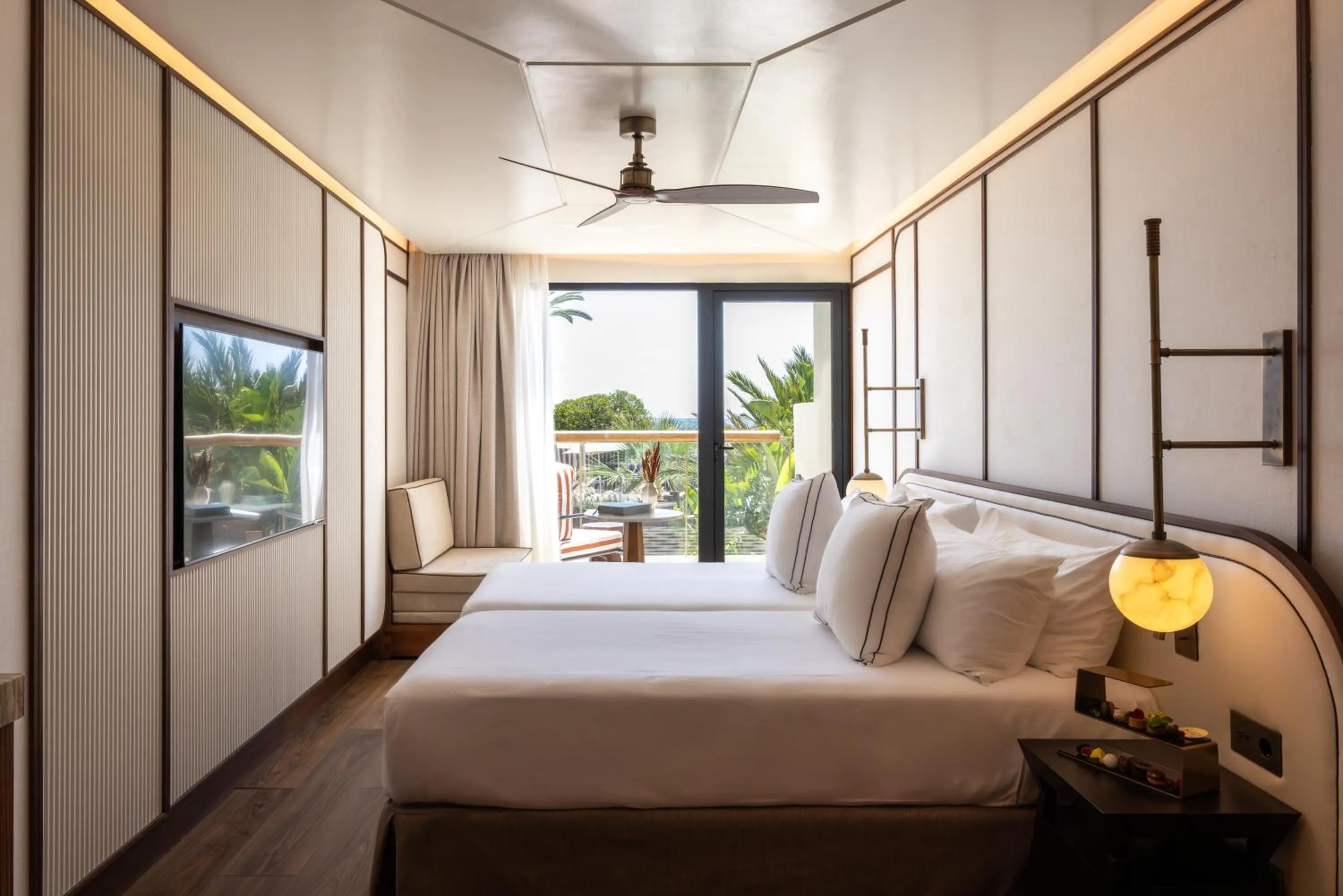 Bed in The Site Hotel Ibiza New Opening 2026