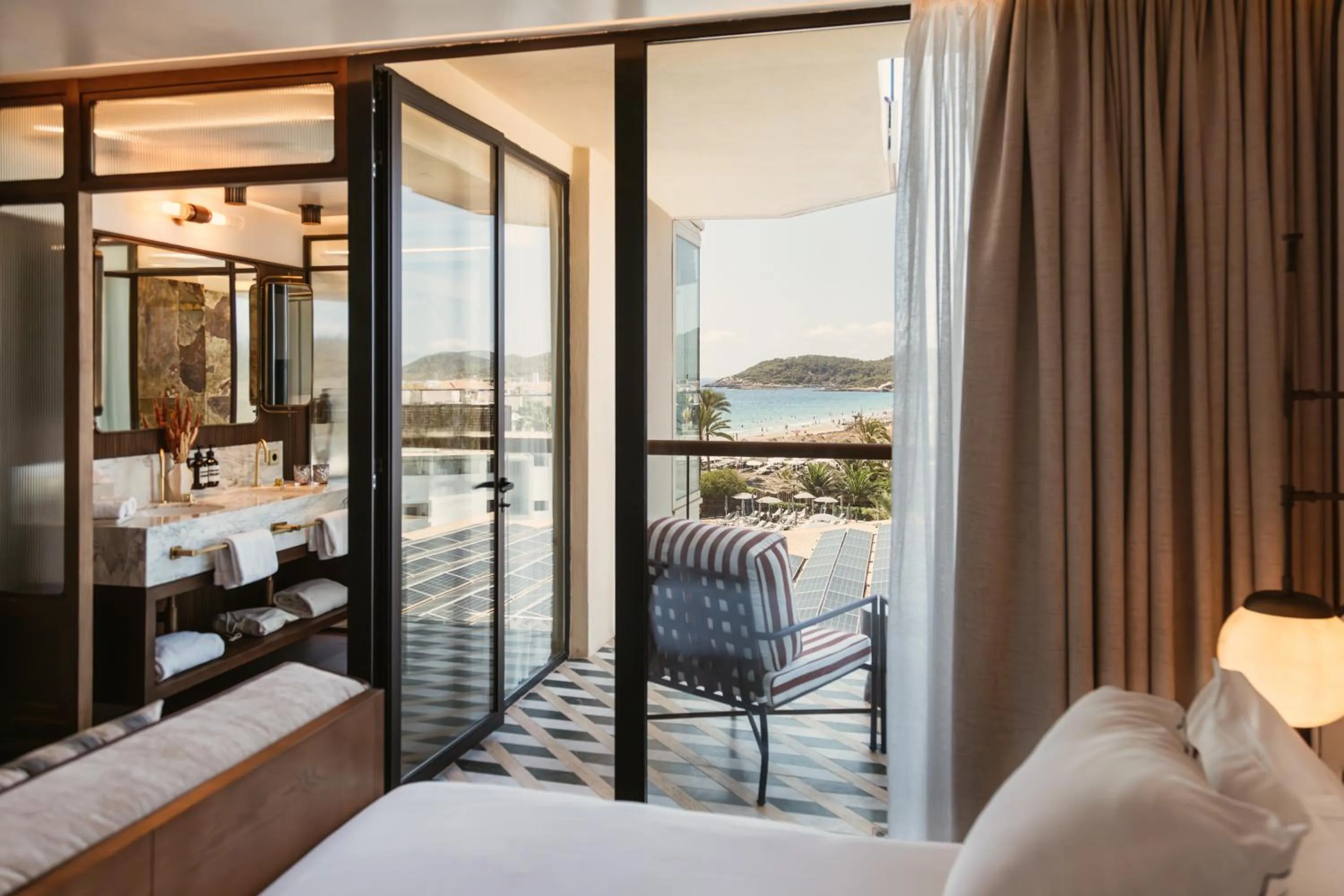 Bed in The Site Hotel Ibiza New Opening 2026