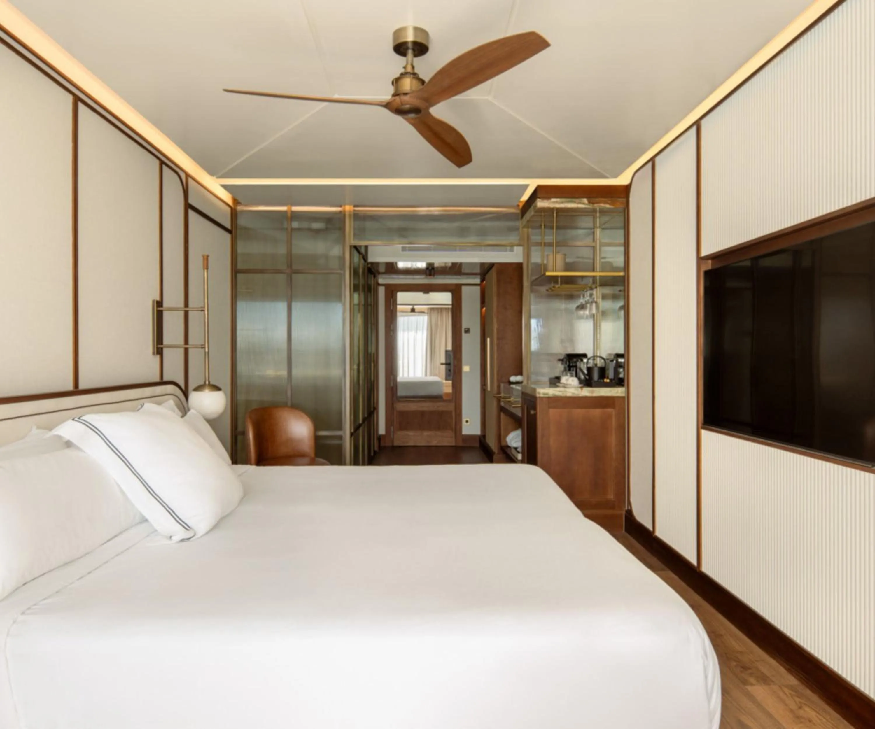 Bed in The Site Hotel Ibiza New Opening 2026