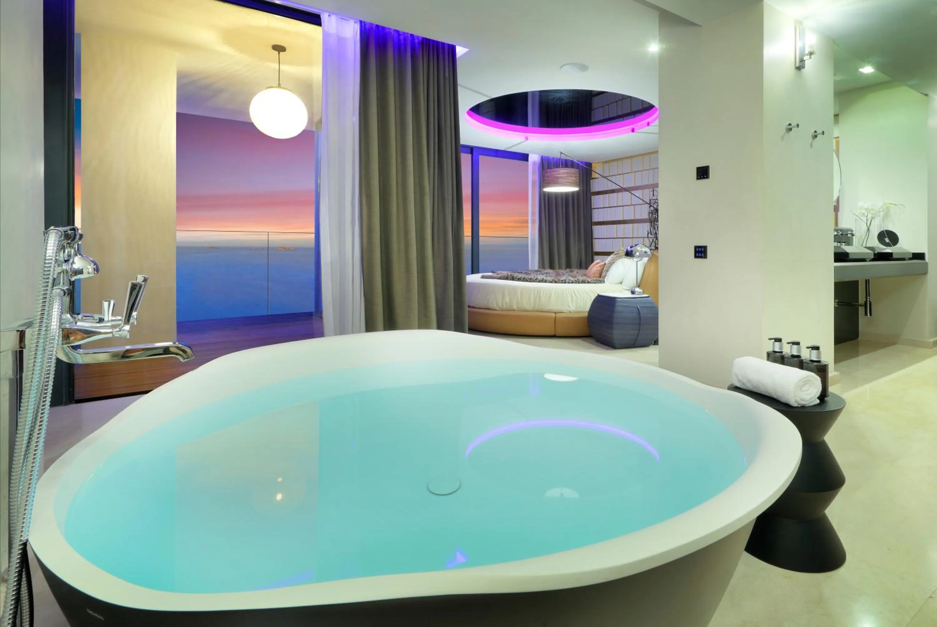 Bed in Hard Rock Hotel Ibiza