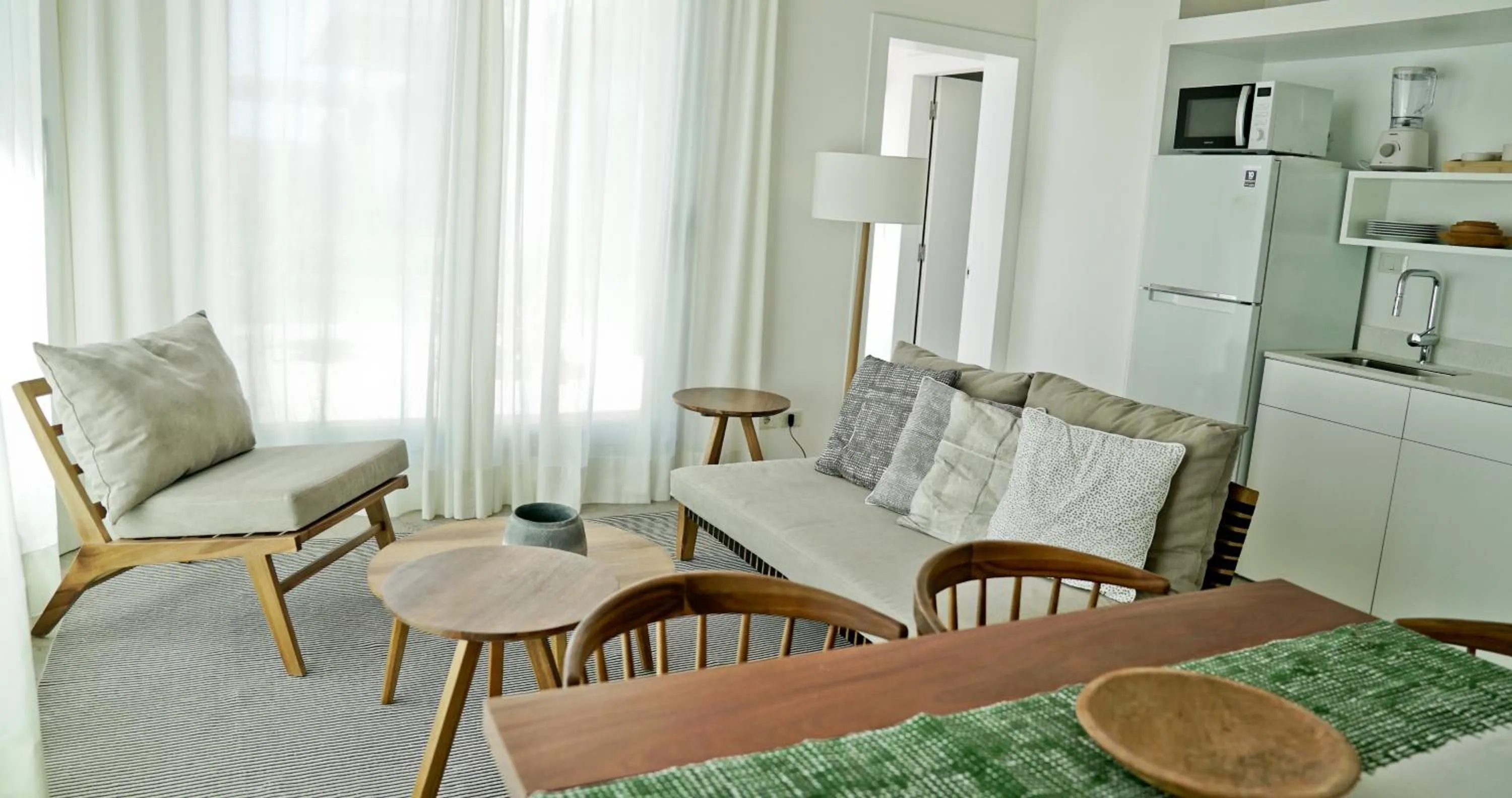 Kitchen or kitchenette in Casagrande Hotel & Beach Club