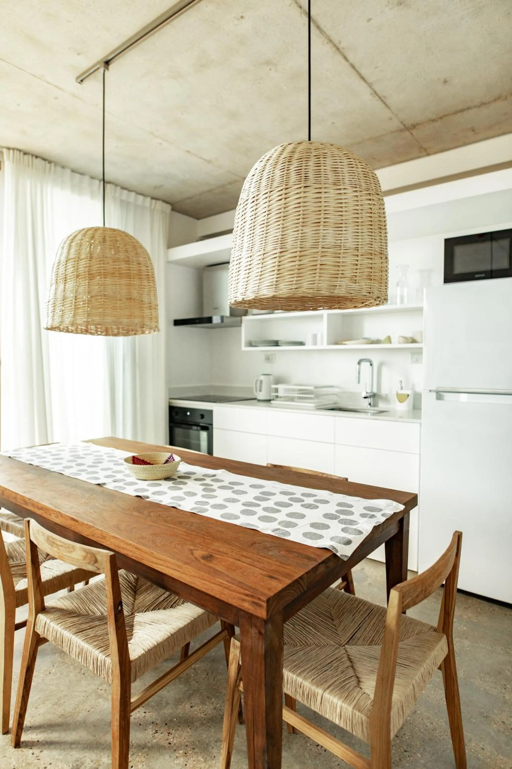 Kitchen or kitchenette in Casagrande Hotel & Beach Club