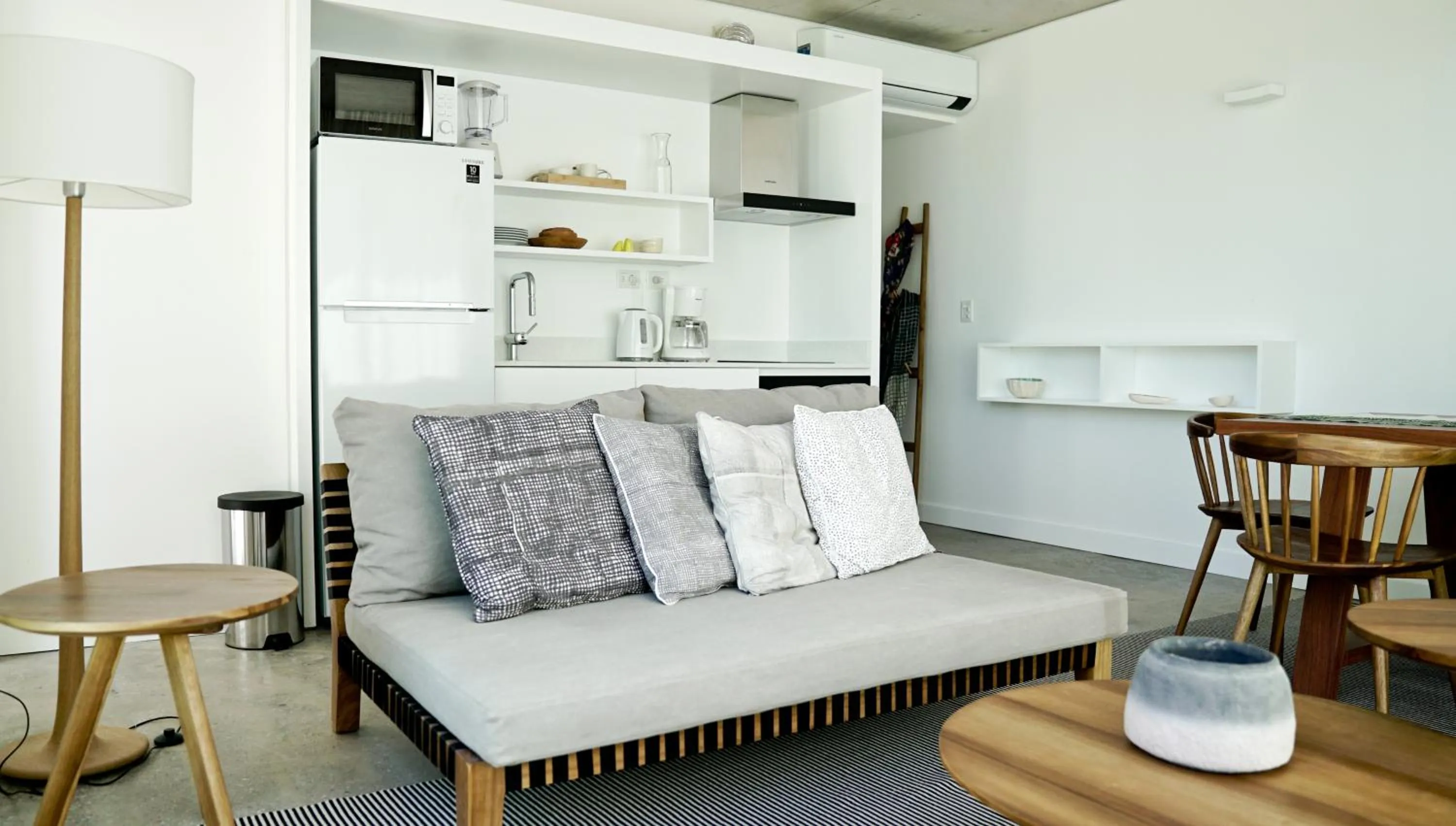 Kitchen or kitchenette in Casagrande Hotel & Beach Club