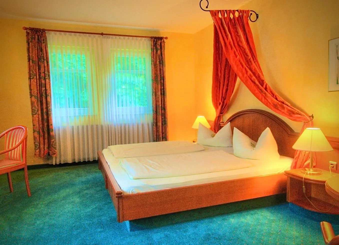 Bed in Meister BÄR HOTEL Vogtland