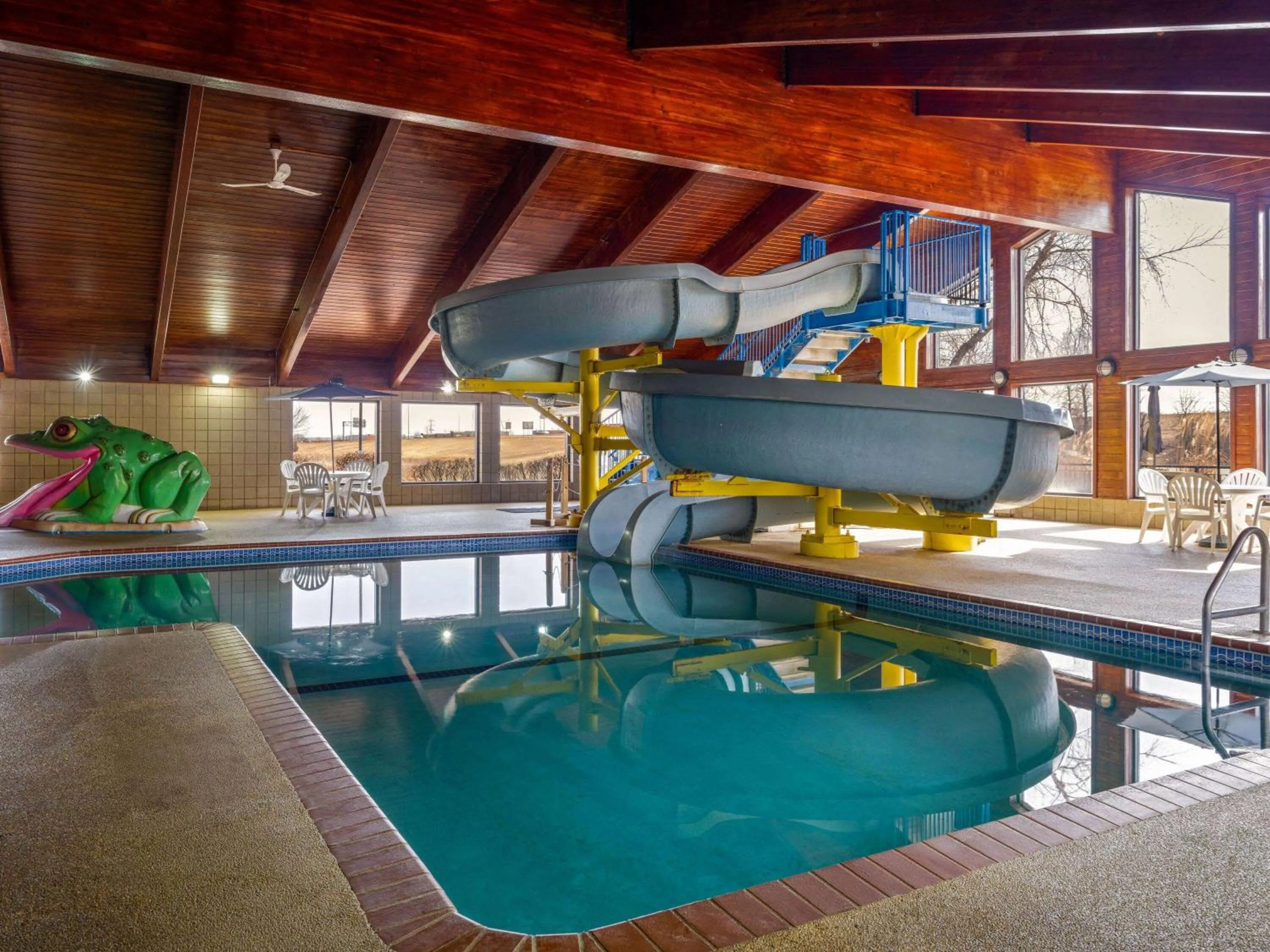 Swimming pool in AmericInn by Wyndham Shakopee Near Canterbury Park