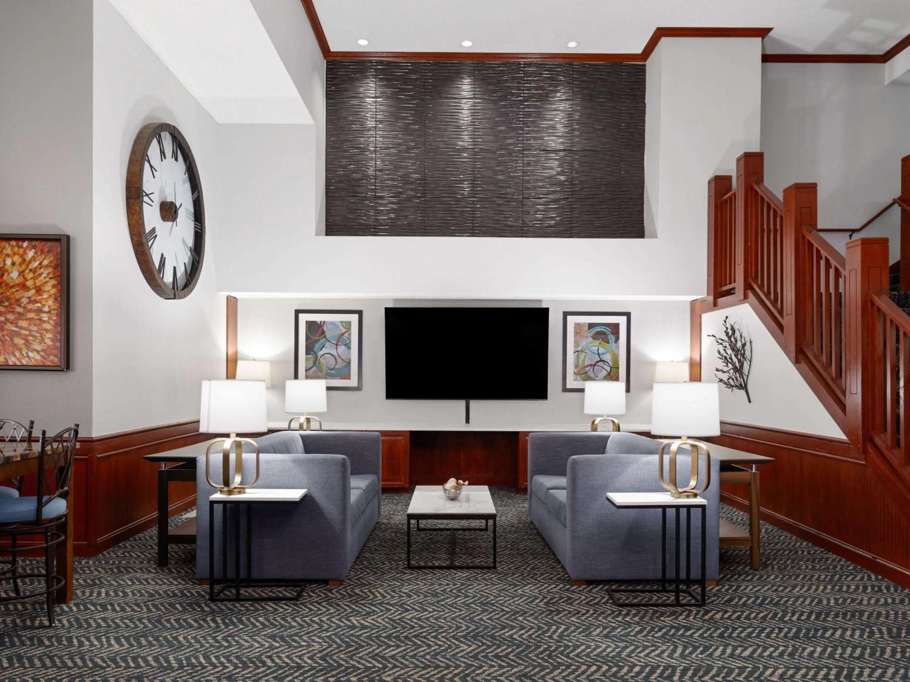 Lobby or reception in AmericInn by Wyndham Shakopee Near Canterbury Park
