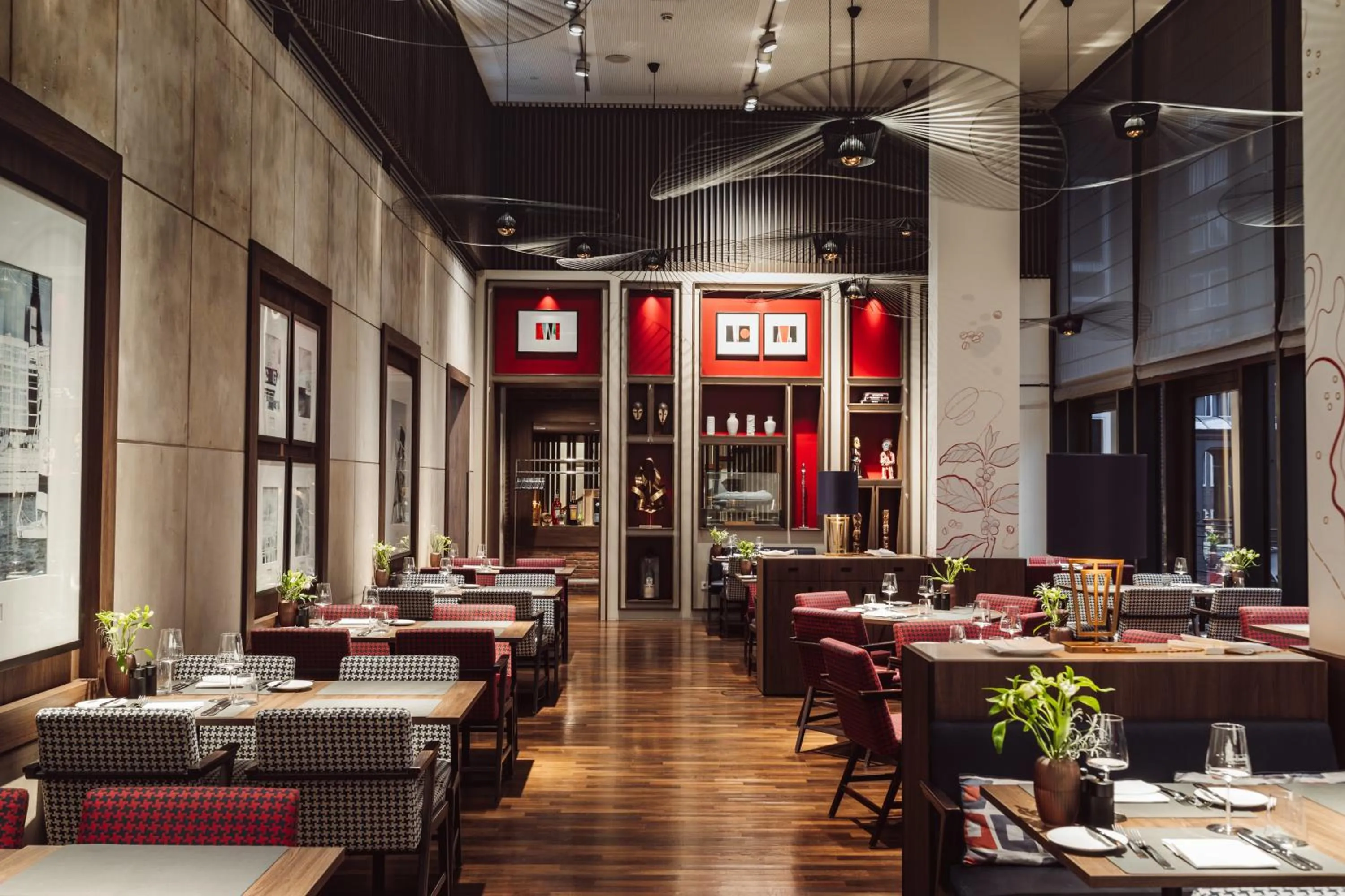 Restaurant/places to eat in AMERON Hamburg Hotel Speicherstadt