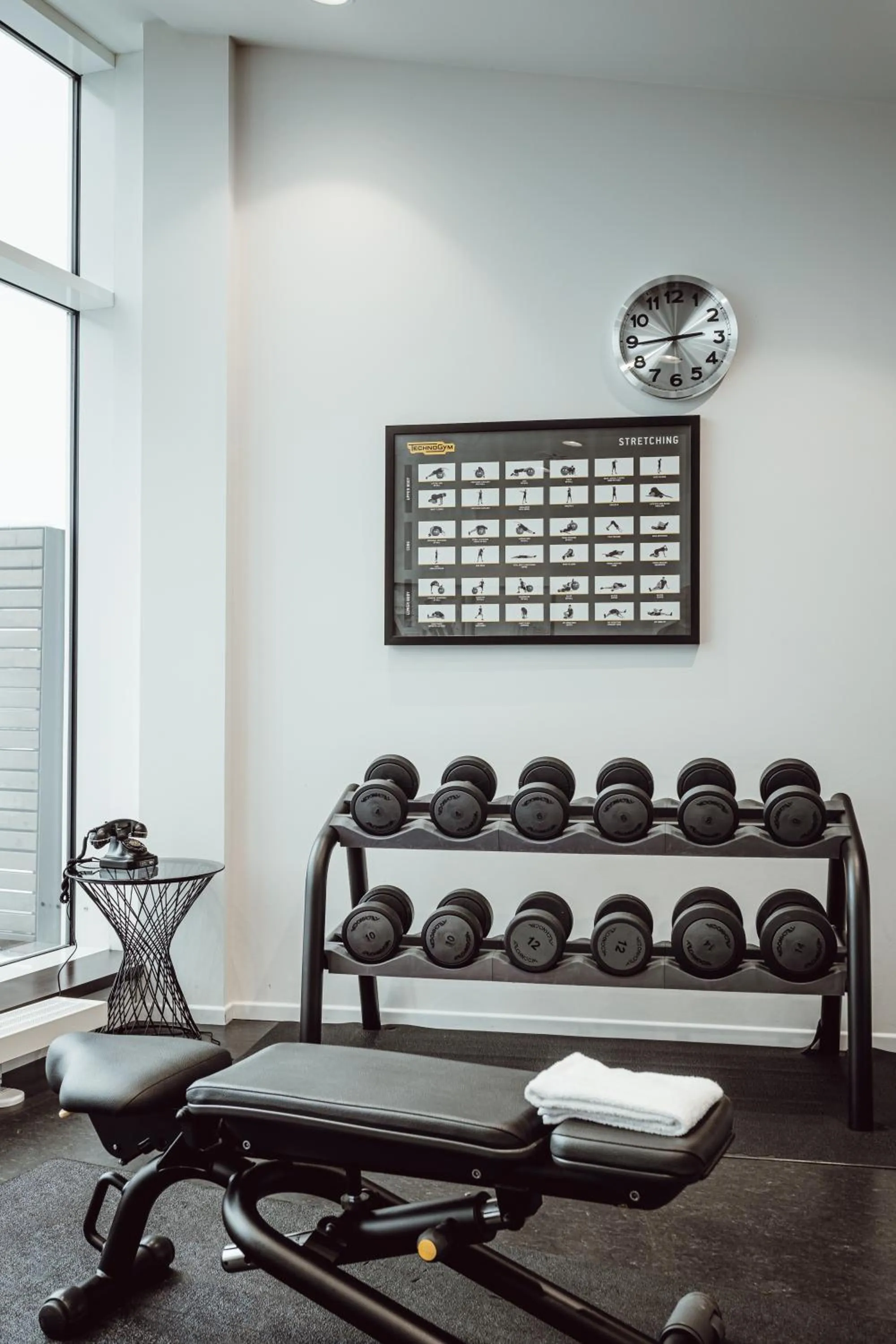 Fitness centre/facilities in AMERON Hamburg Hotel Speicherstadt