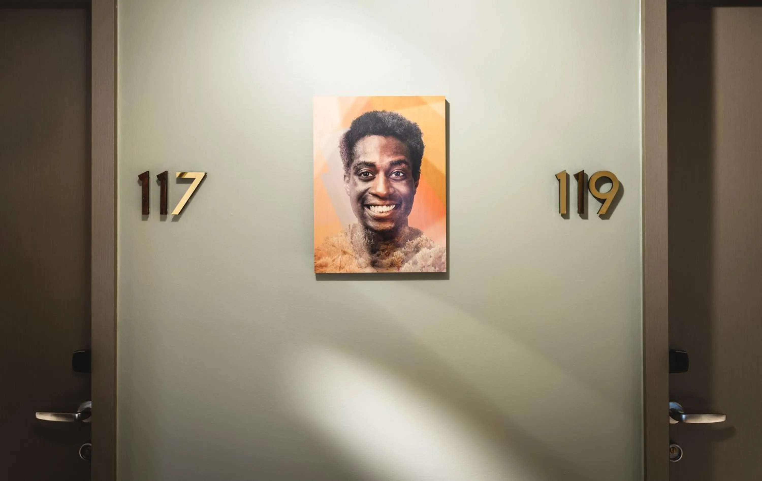 Decorative detail in AMERON Hamburg Hotel Speicherstadt