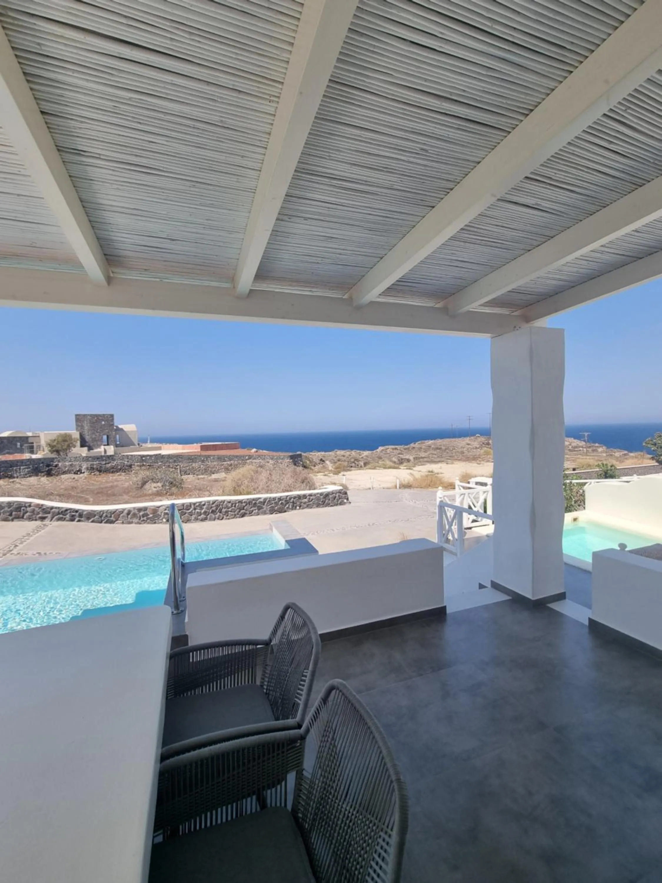 Sea view in Oia Sunset Villas