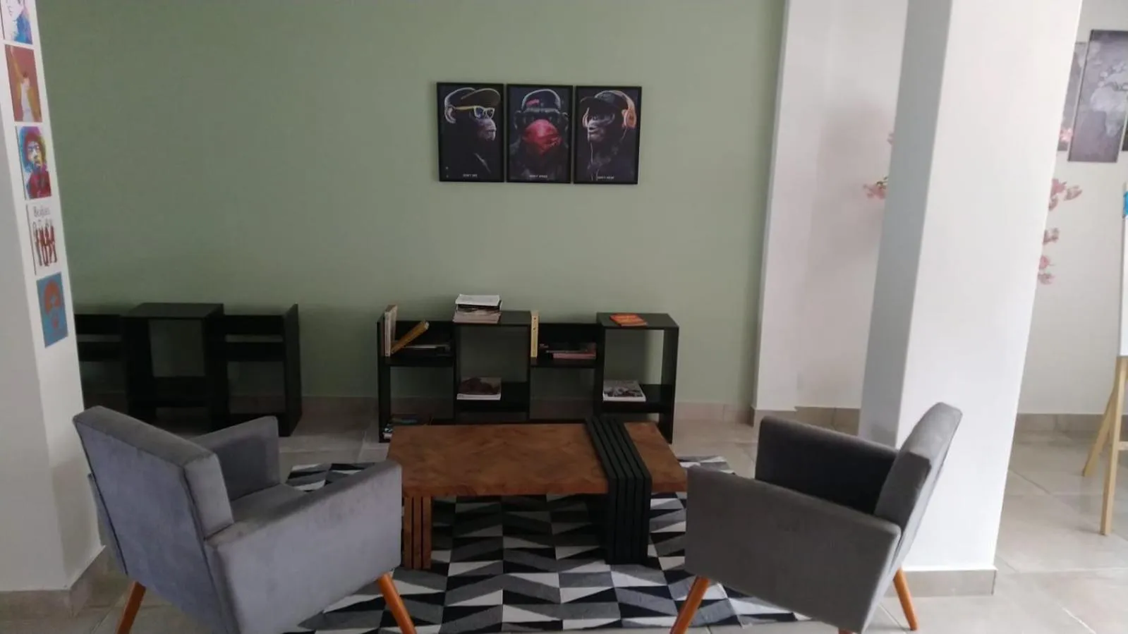 Living room in Pousada Videira de Teresópolis