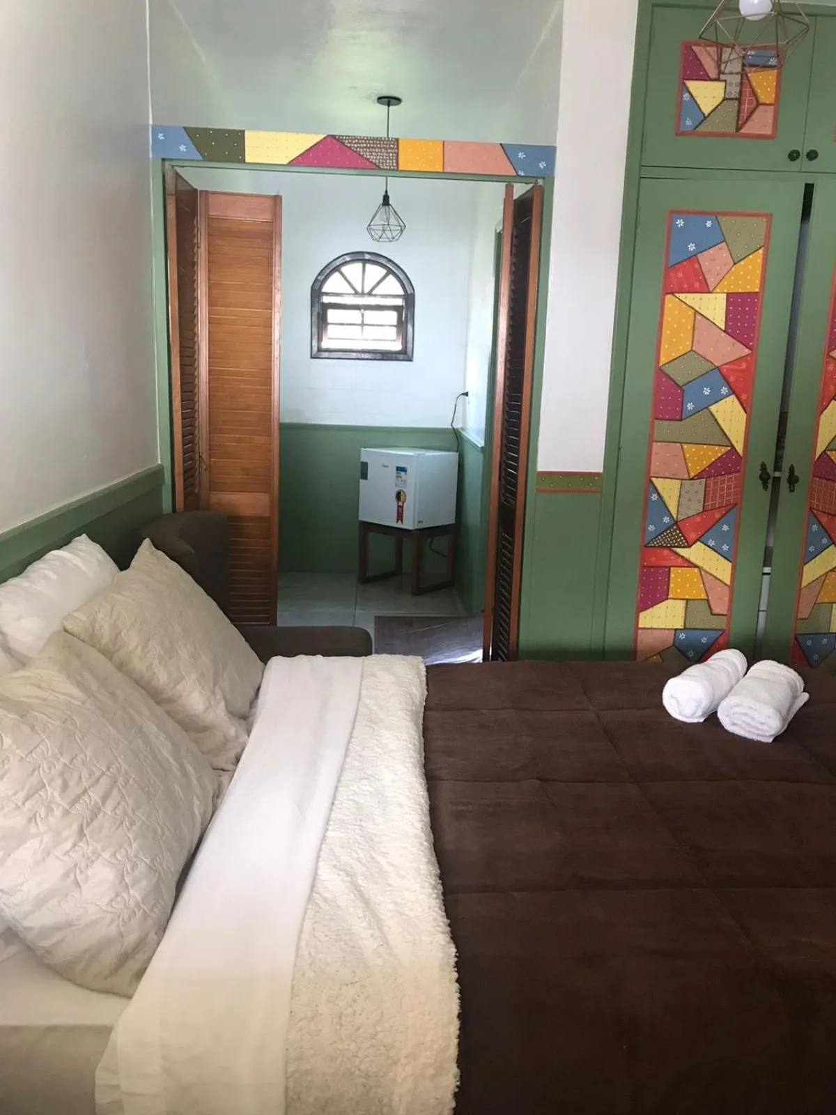 Bed in Pousada Videira de Teresópolis