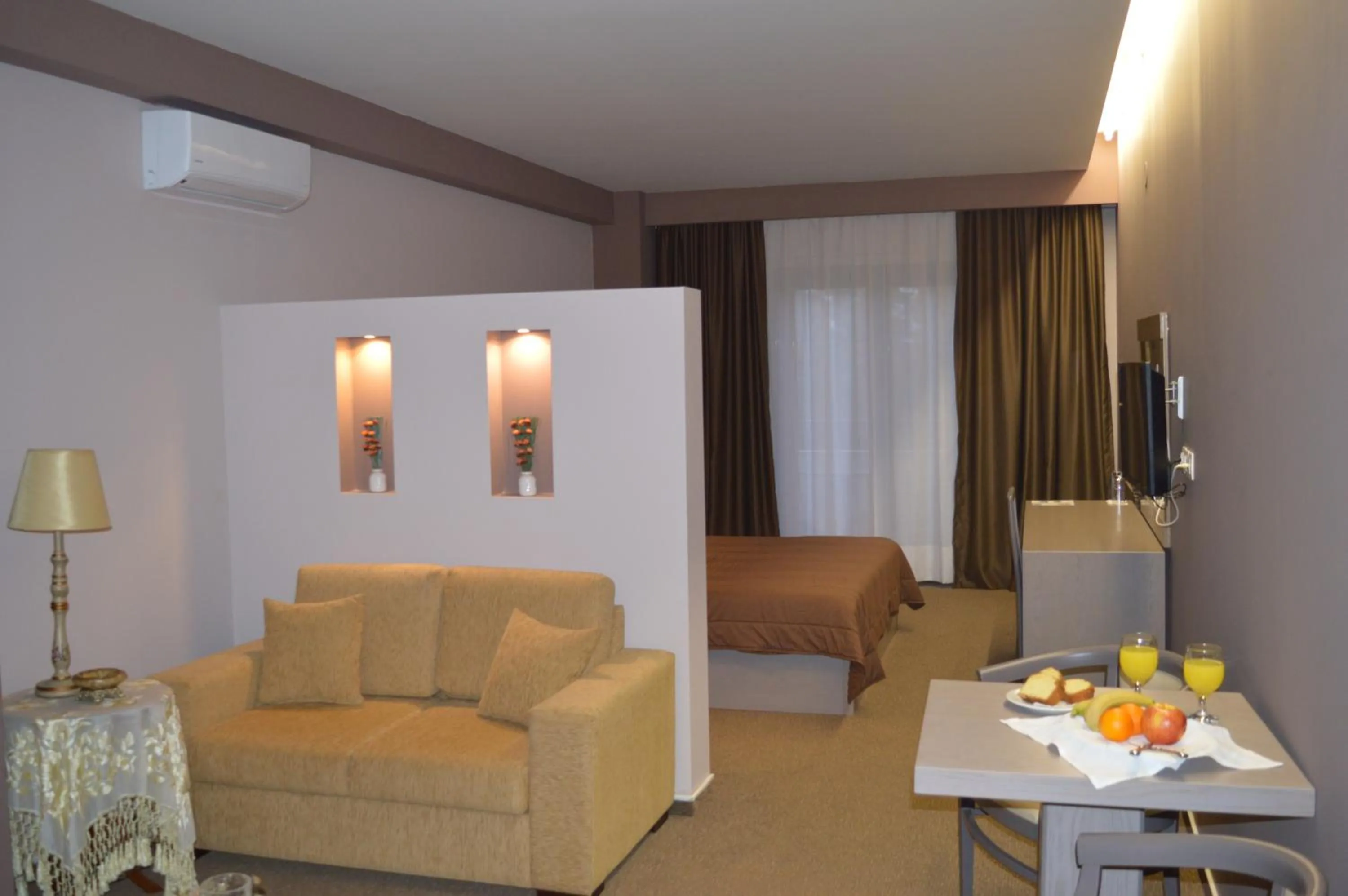 Living room in Achillio Hotel