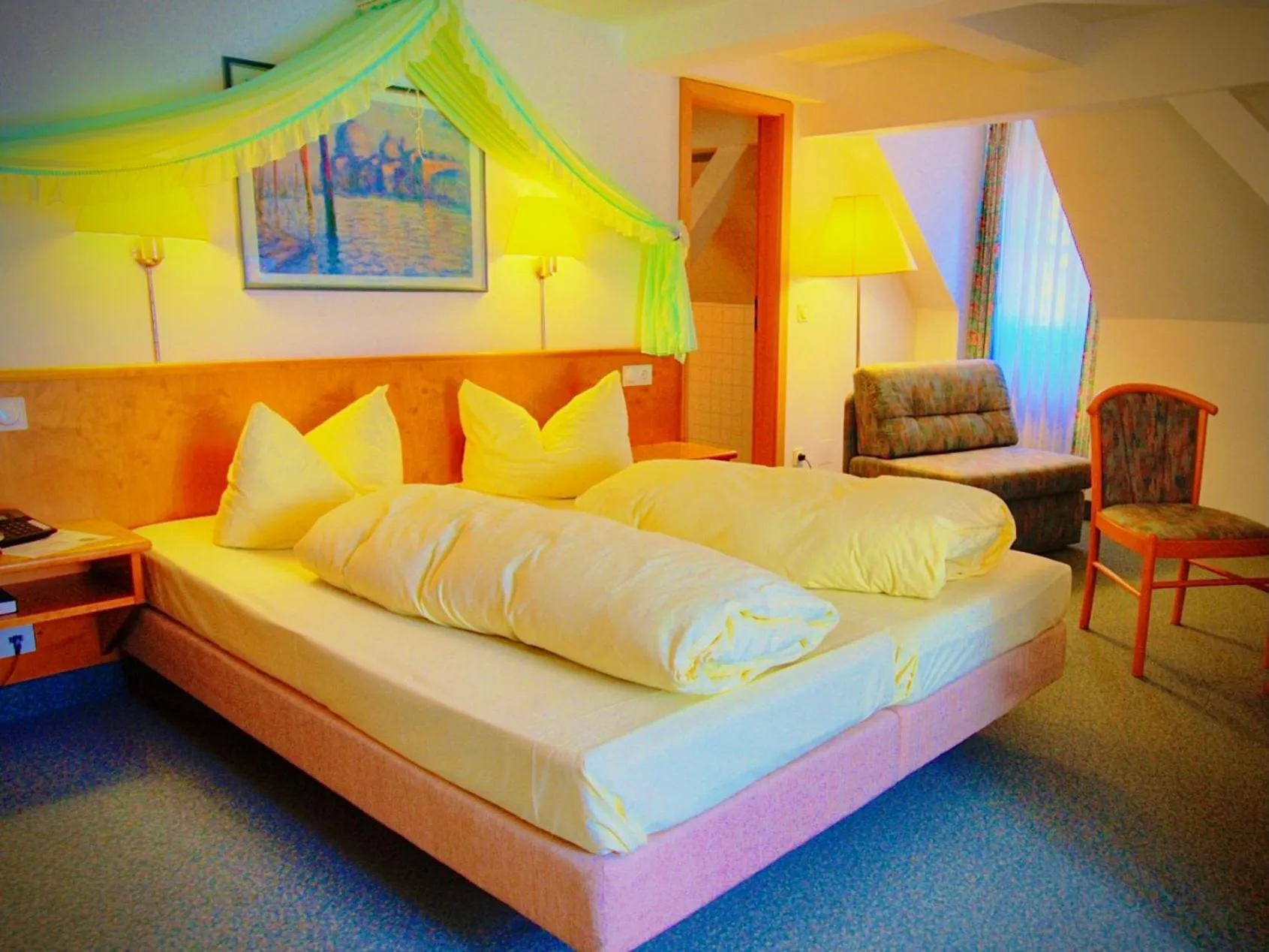 Bed in Meister BÄR HOTEL Ostbayern