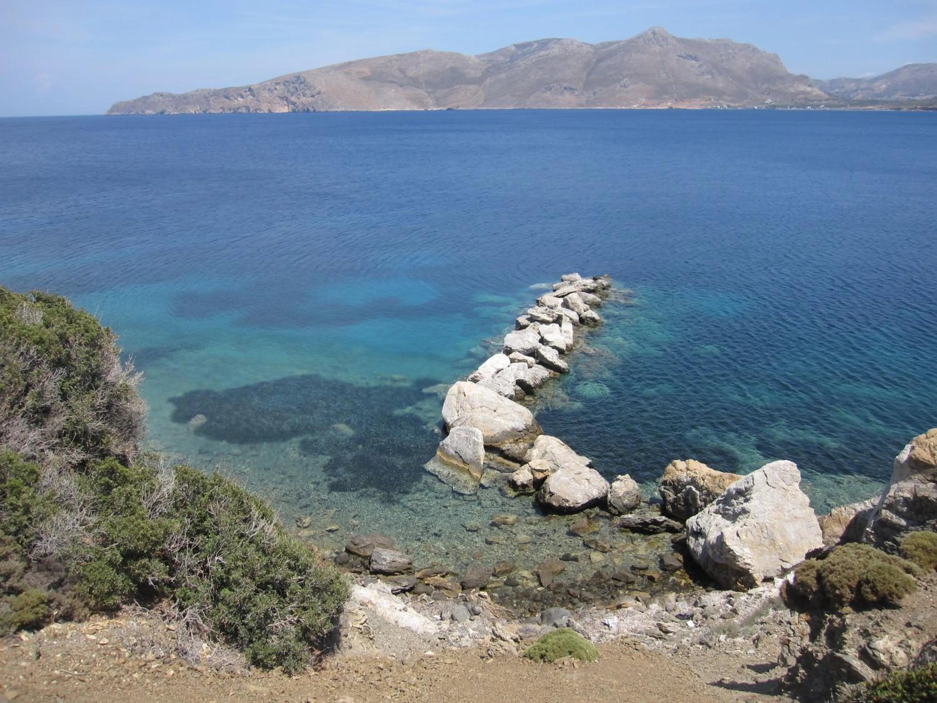 Natural landscape in Boutique Hotel Tilos Mare