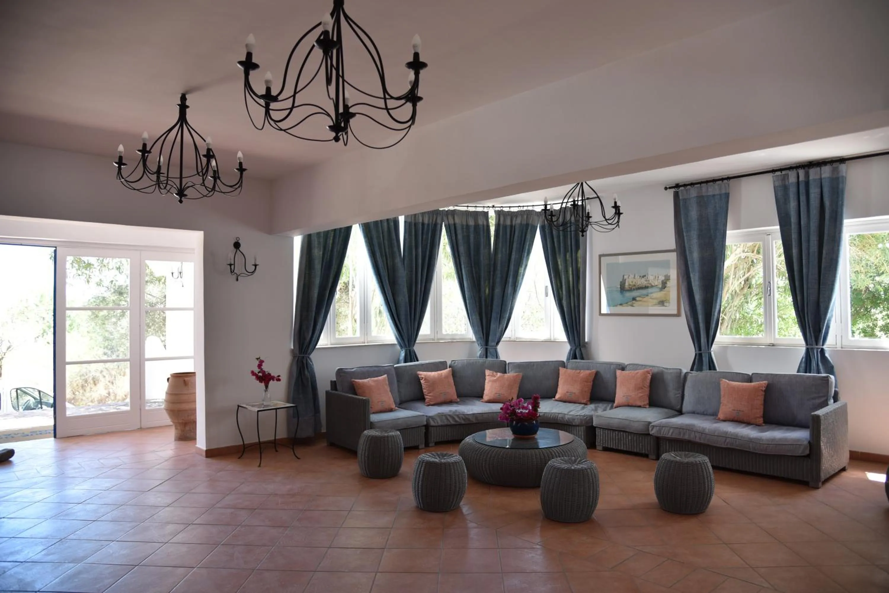 Lobby or reception in Boutique Hotel Tilos Mare