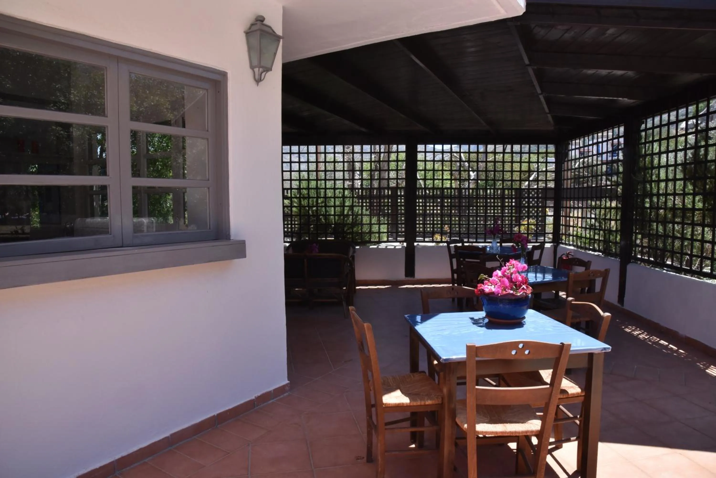 Patio in Boutique Hotel Tilos Mare
