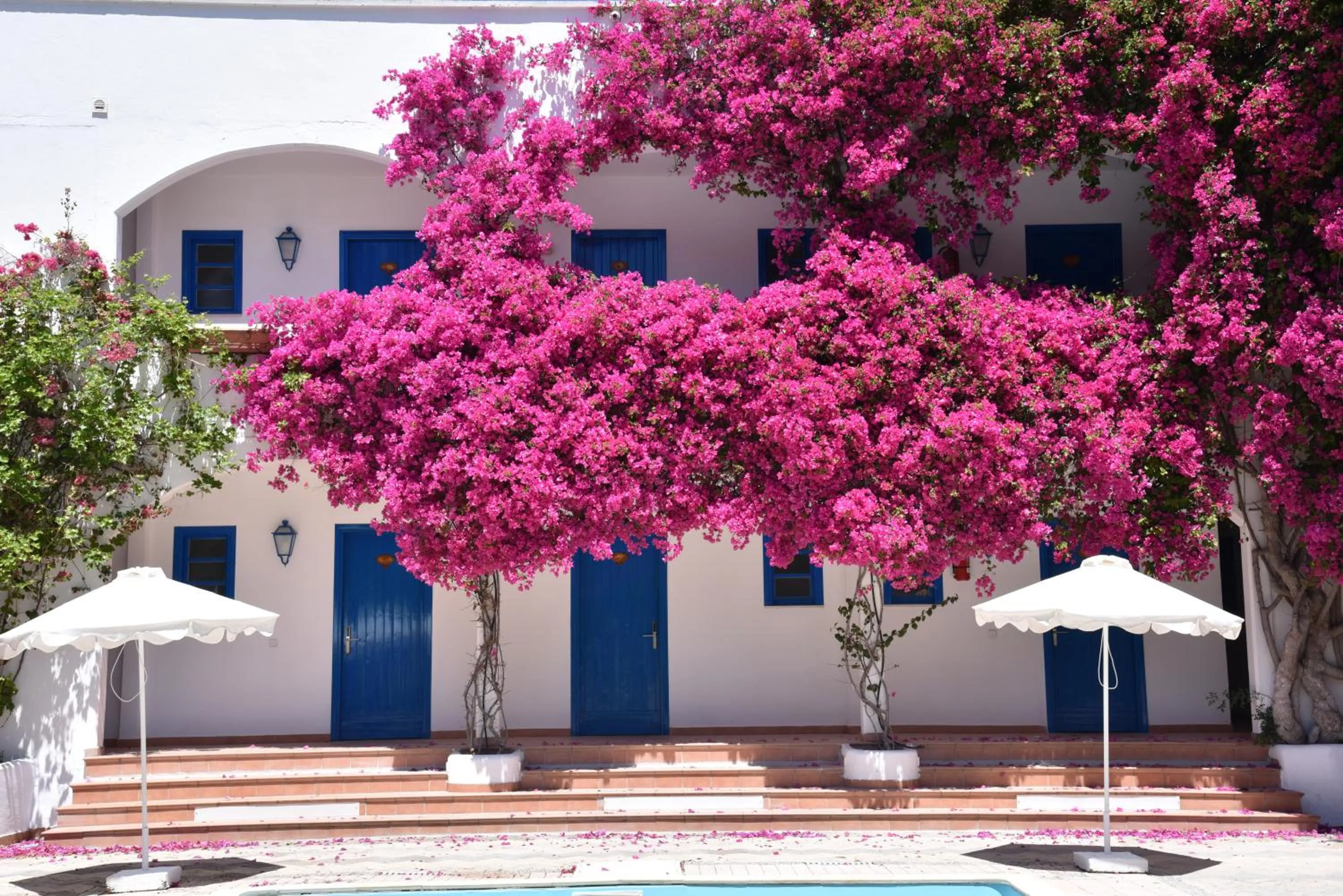 Property building in Boutique Hotel Tilos Mare