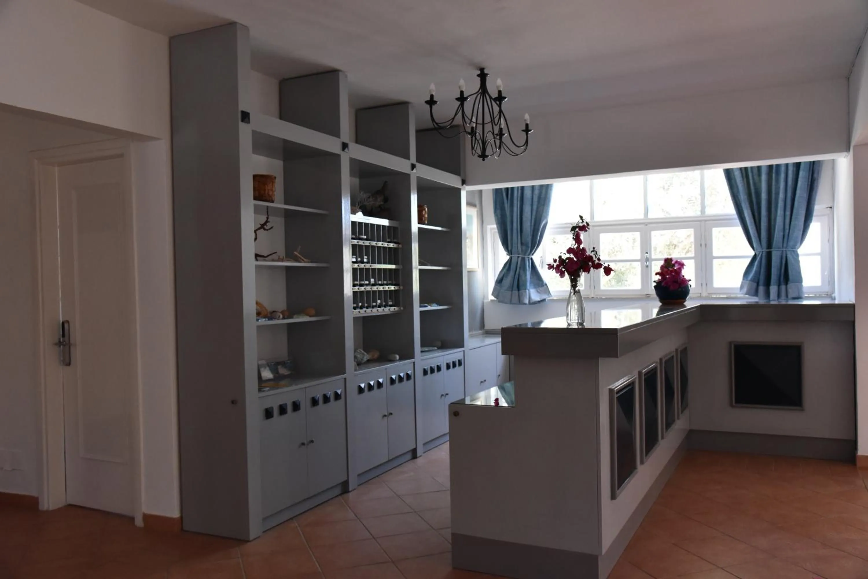 Lobby or reception in Boutique Hotel Tilos Mare