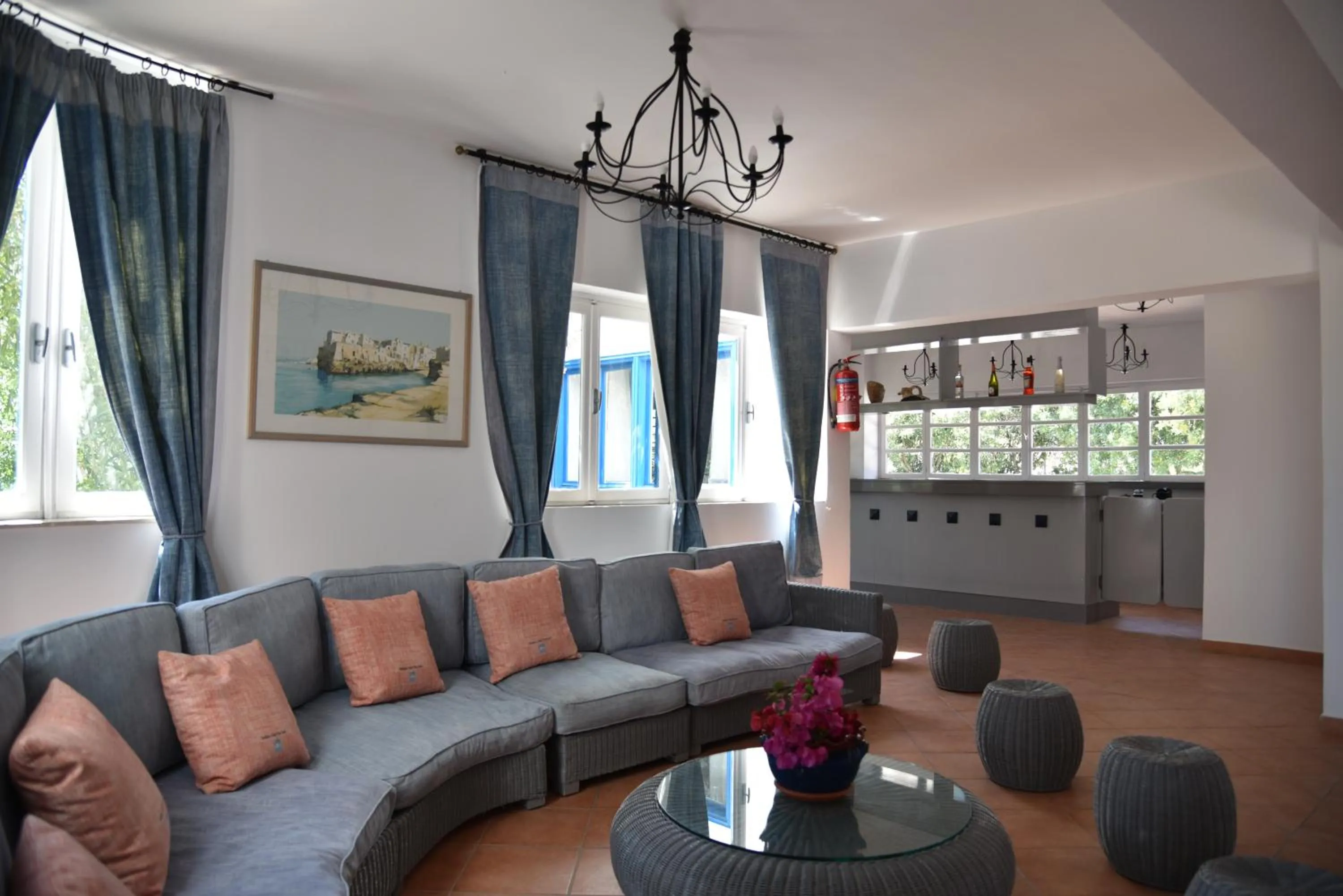 Lobby or reception in Boutique Hotel Tilos Mare