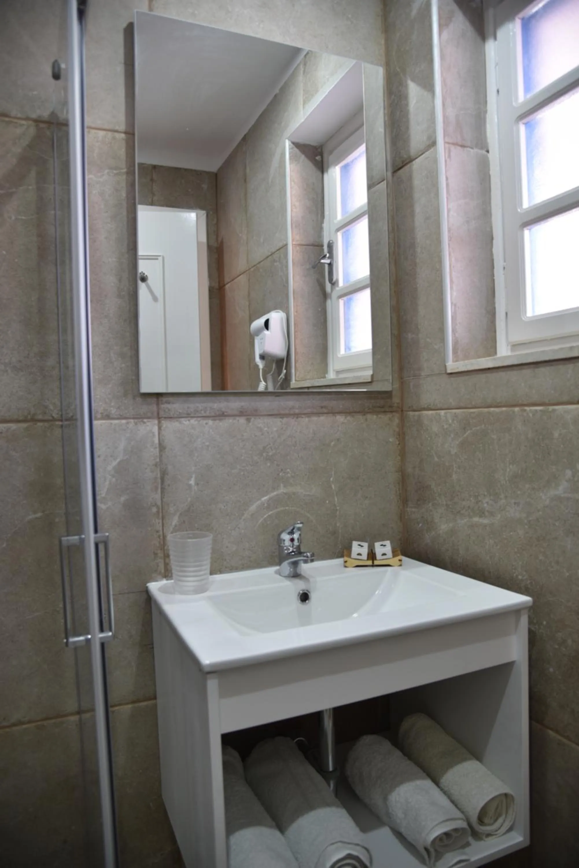 Bathroom in Boutique Hotel Tilos Mare