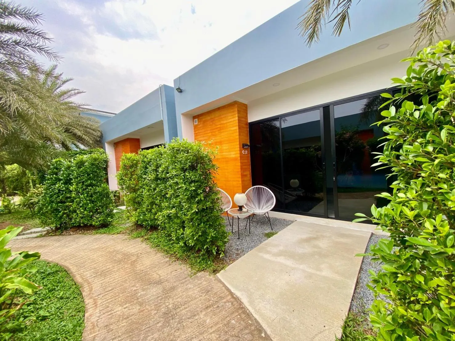 Garden view in Barong Resort