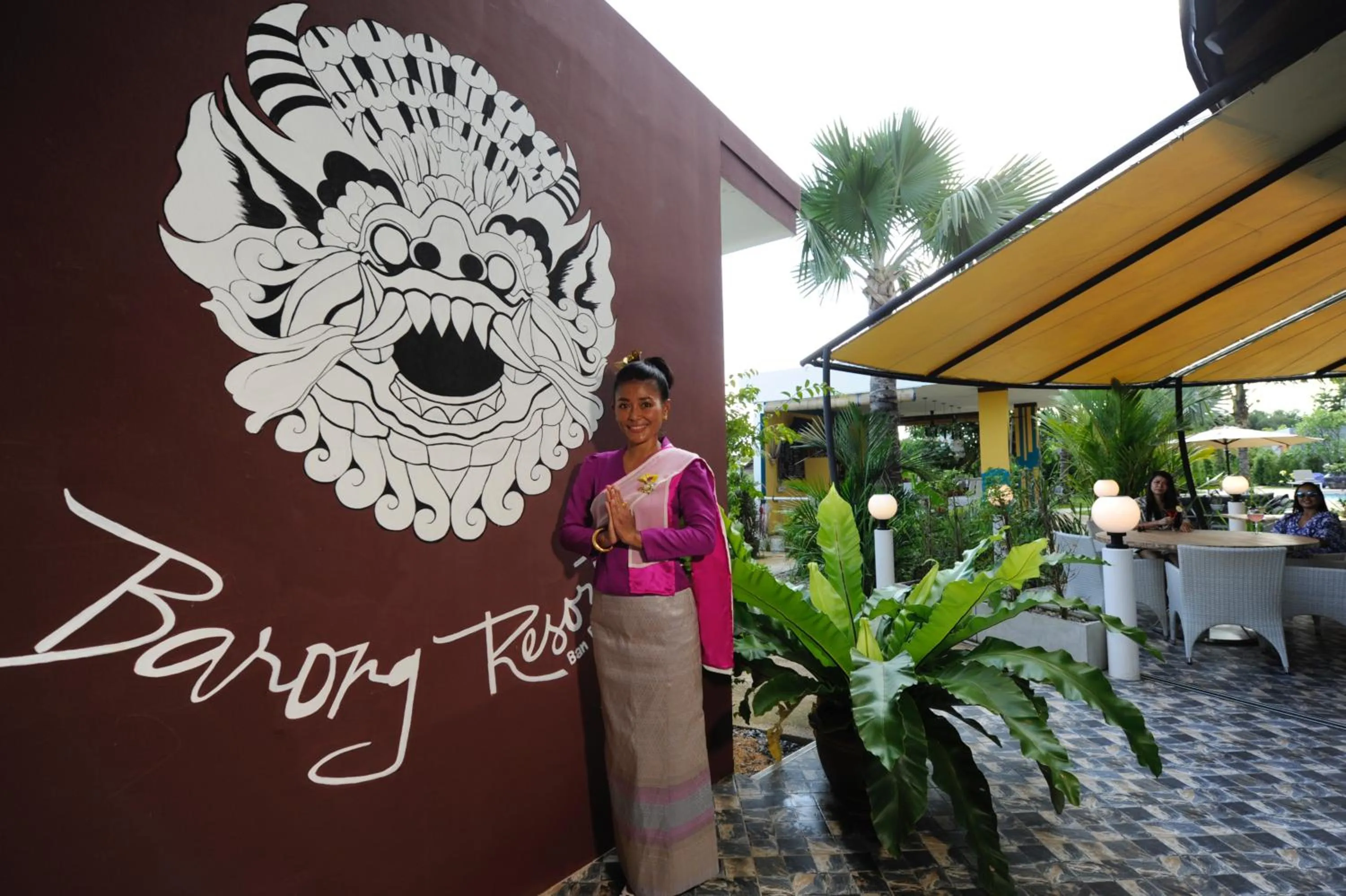 Property logo or sign in Barong Resort