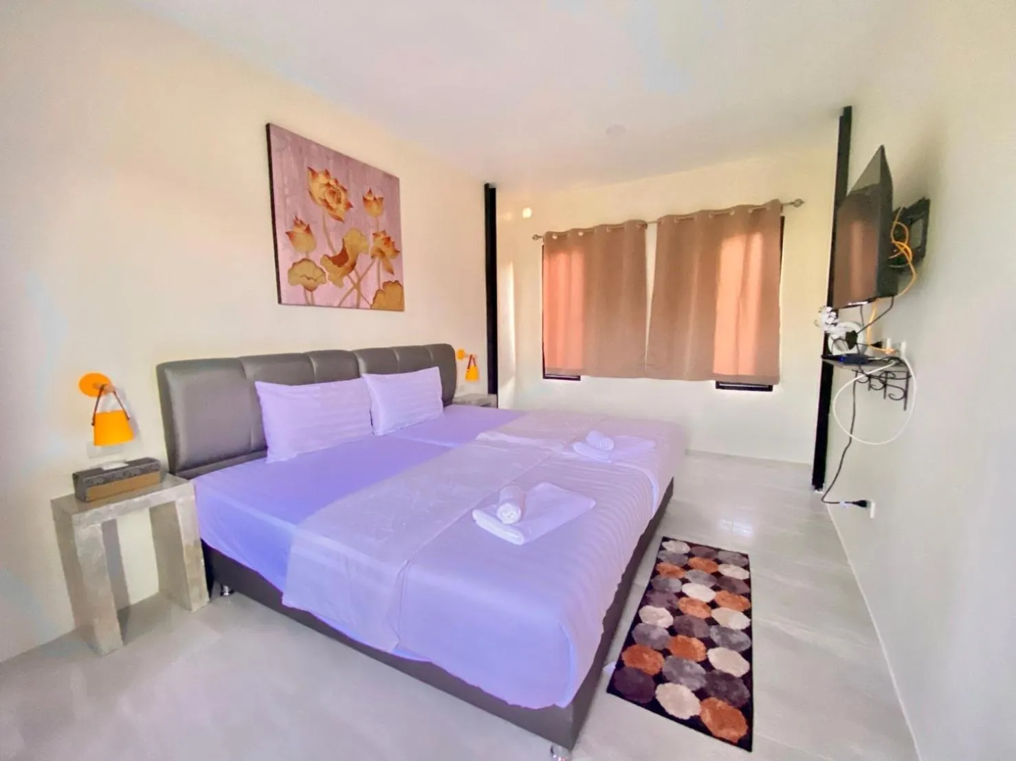 TV and multimedia, Bed in Barong Resort