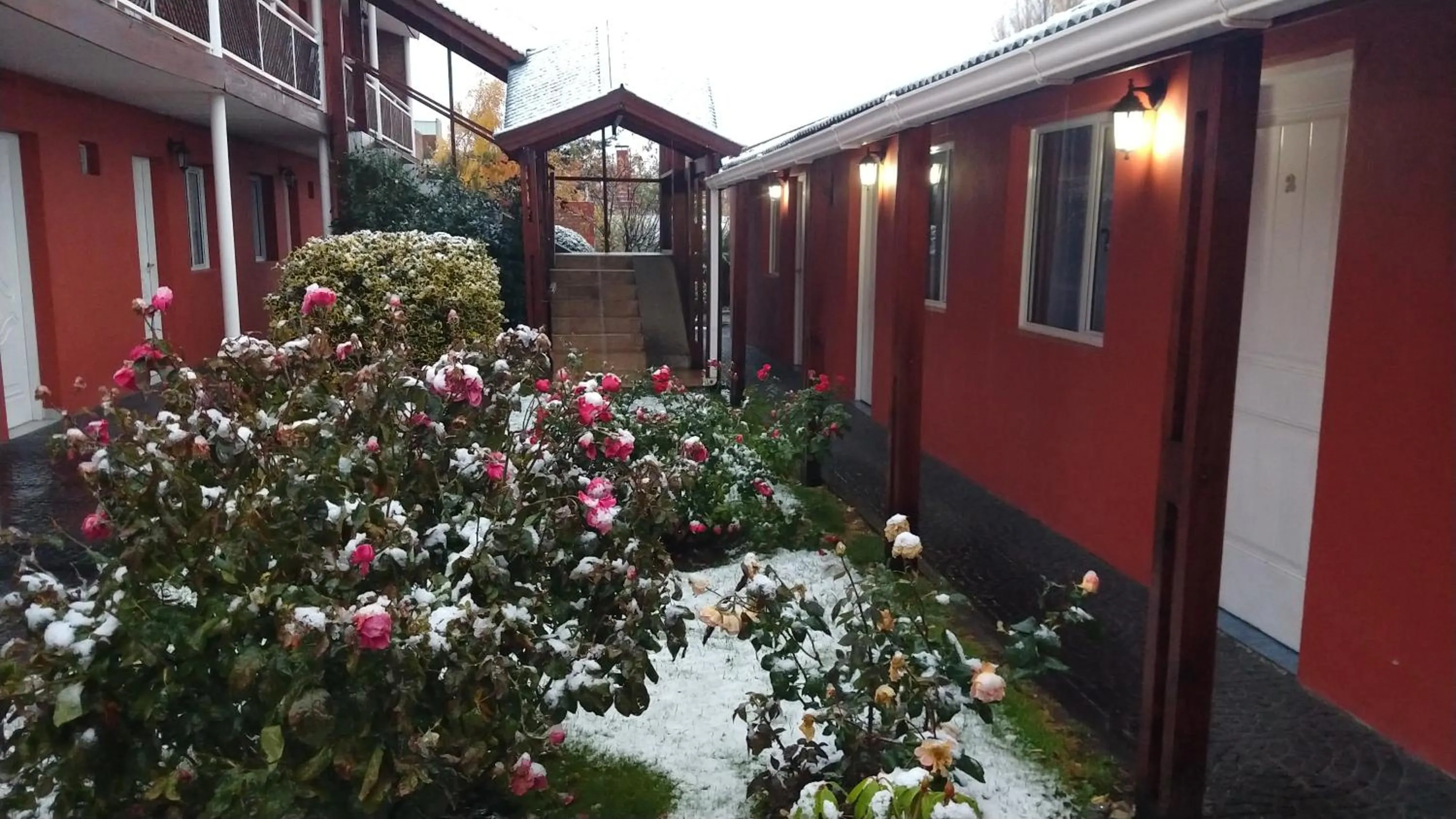 Garden in Hosteria Patagonia