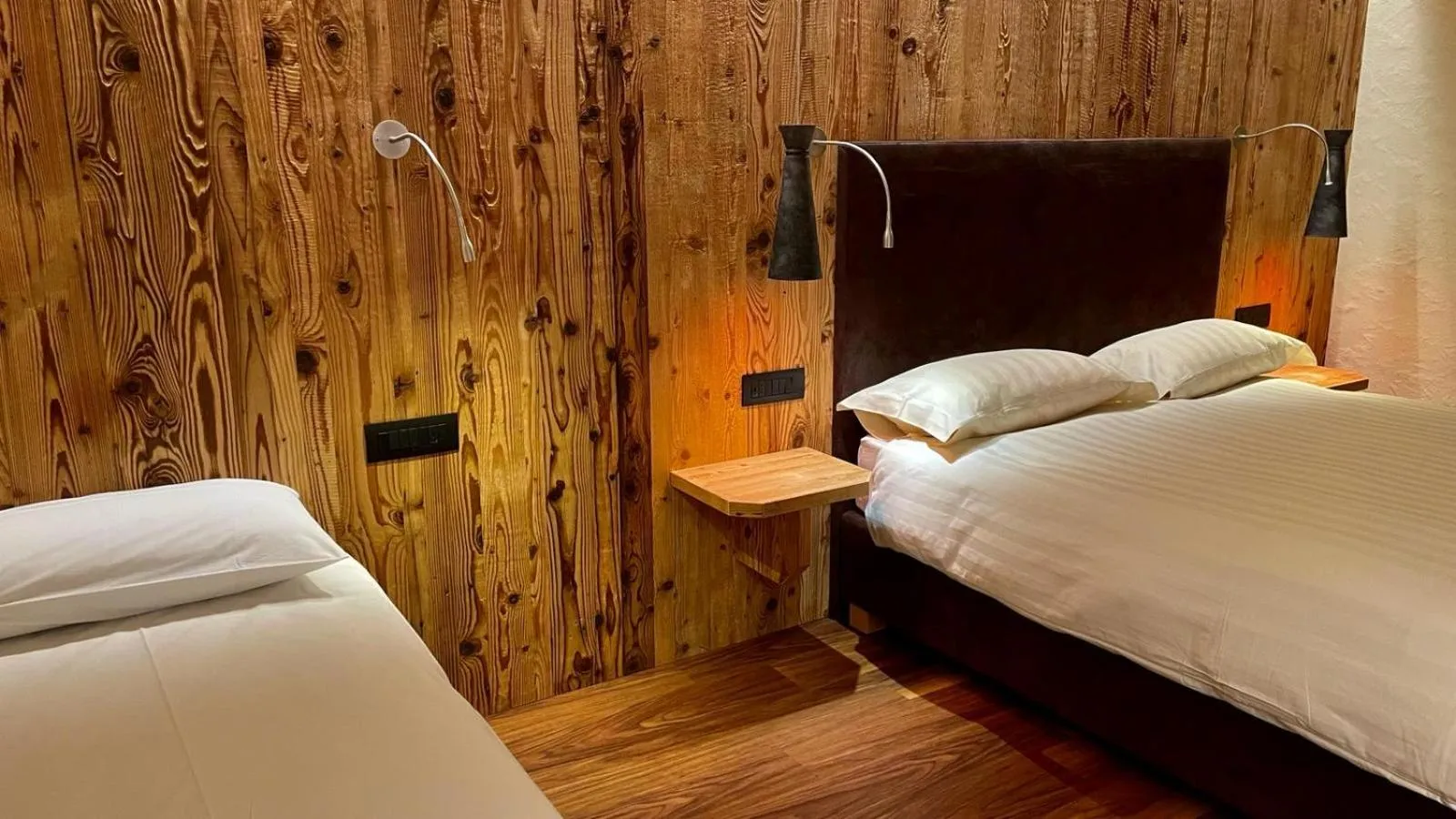 Bed in Hotel Pontiglia