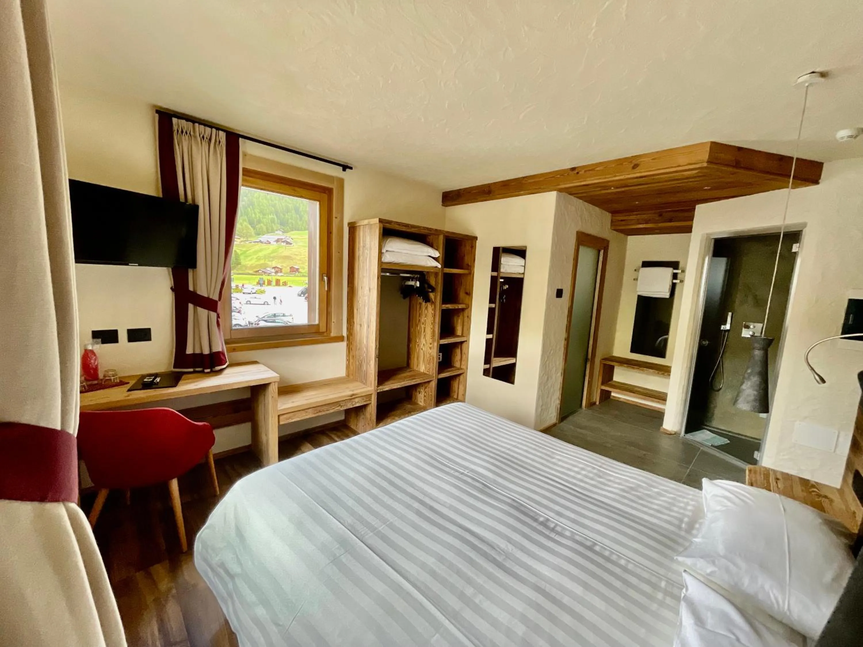 Bed in Hotel Pontiglia