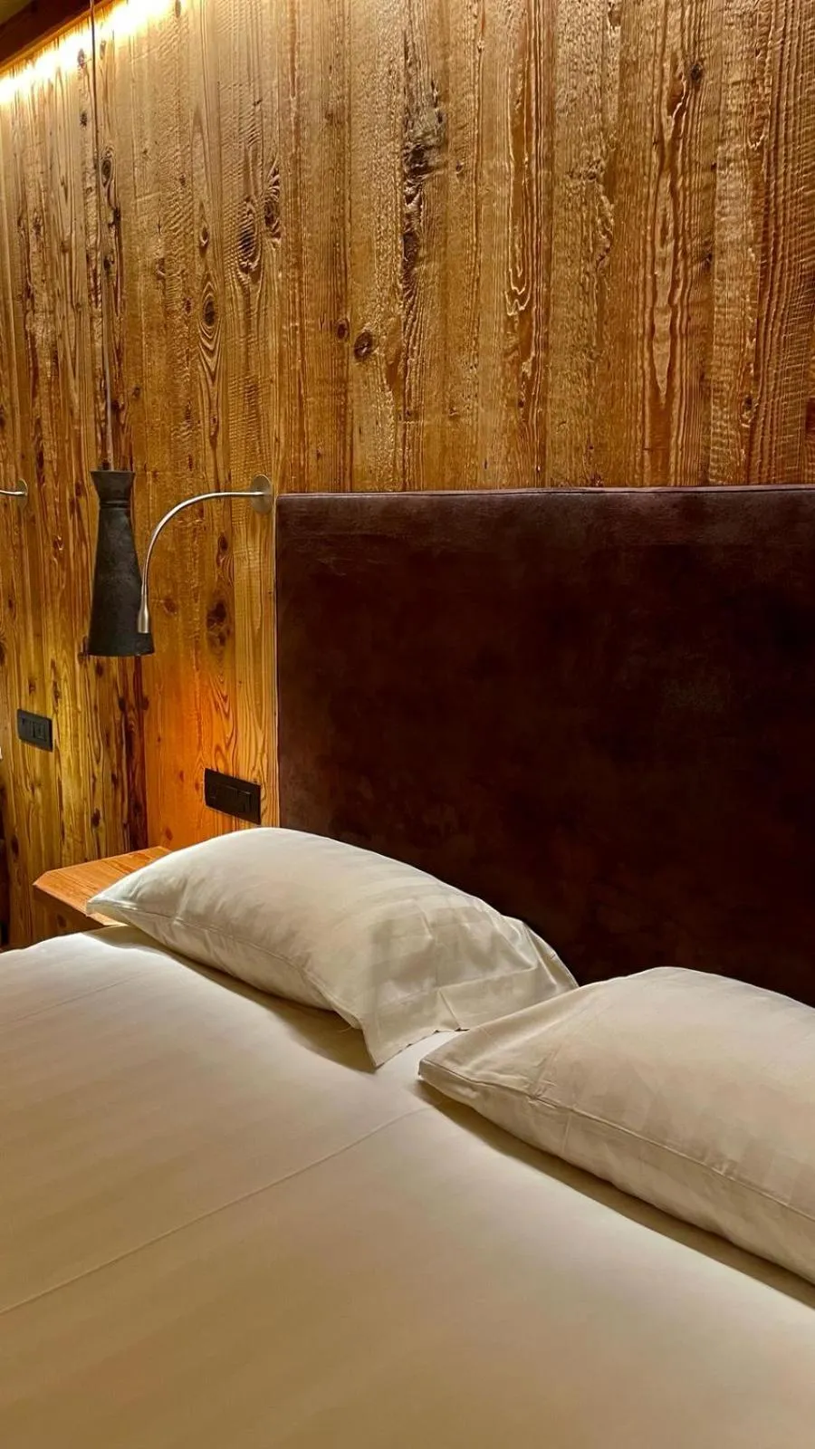 Bed in Hotel Pontiglia