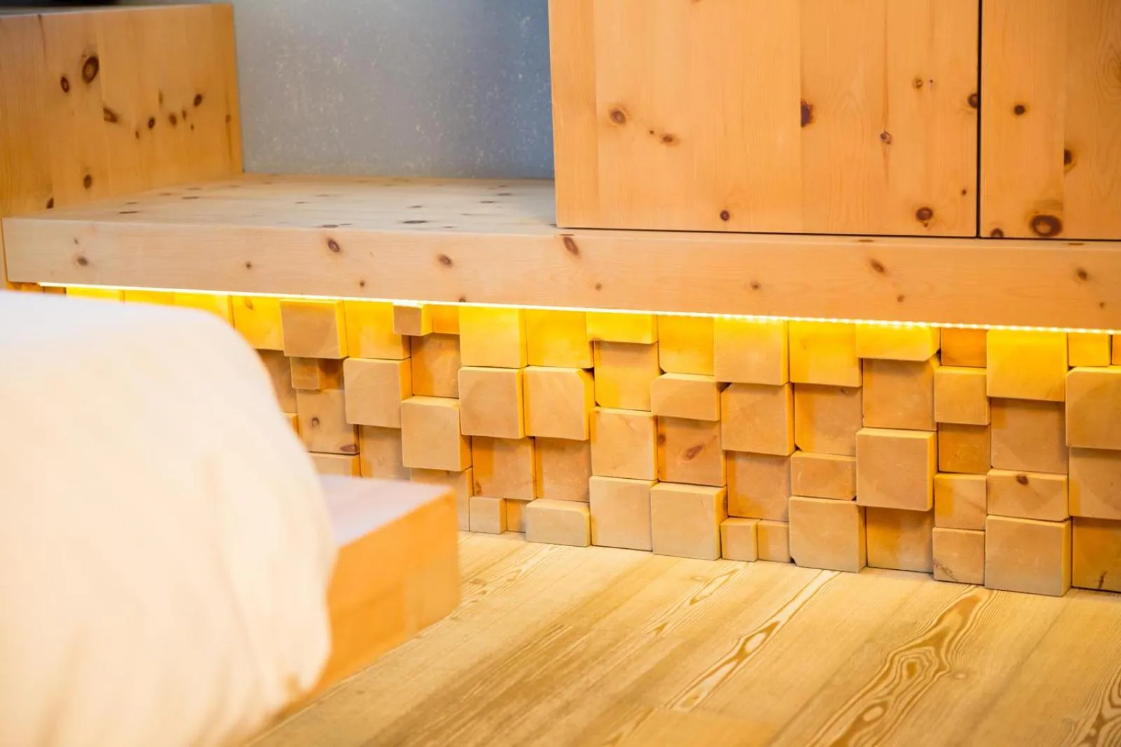 Bed in Hotel Pontiglia