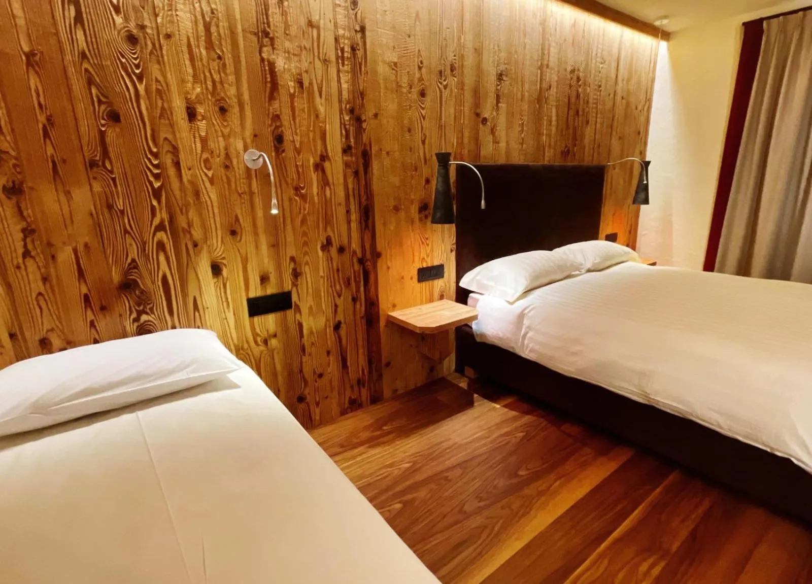 Bed in Hotel Pontiglia