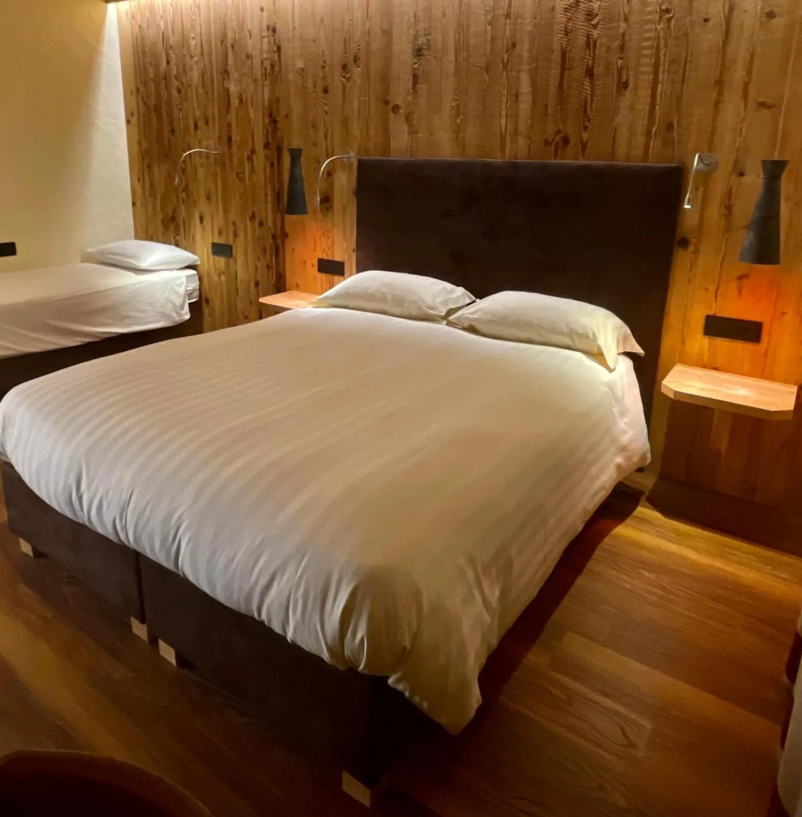 Bed in Hotel Pontiglia