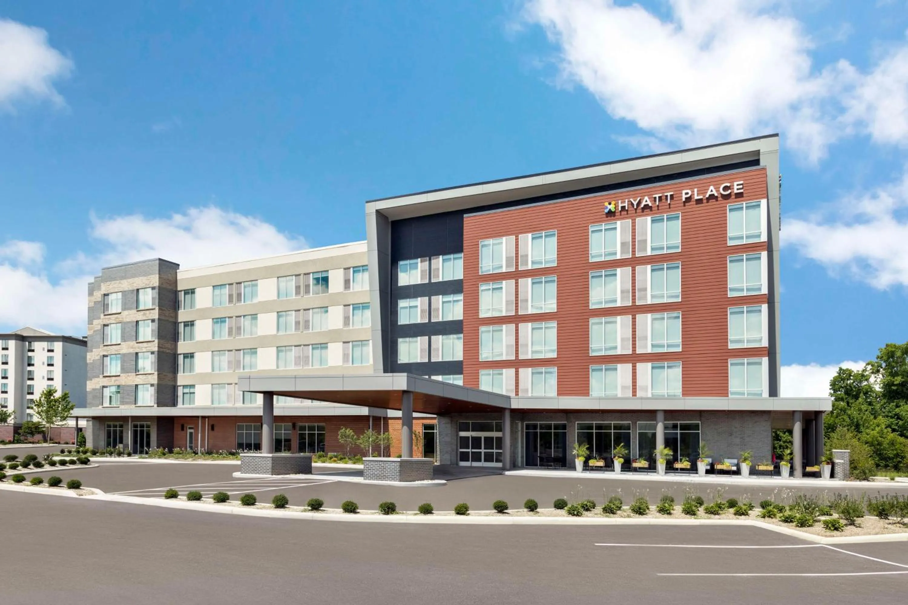 Property building in Hyatt Place Columbus Polaris