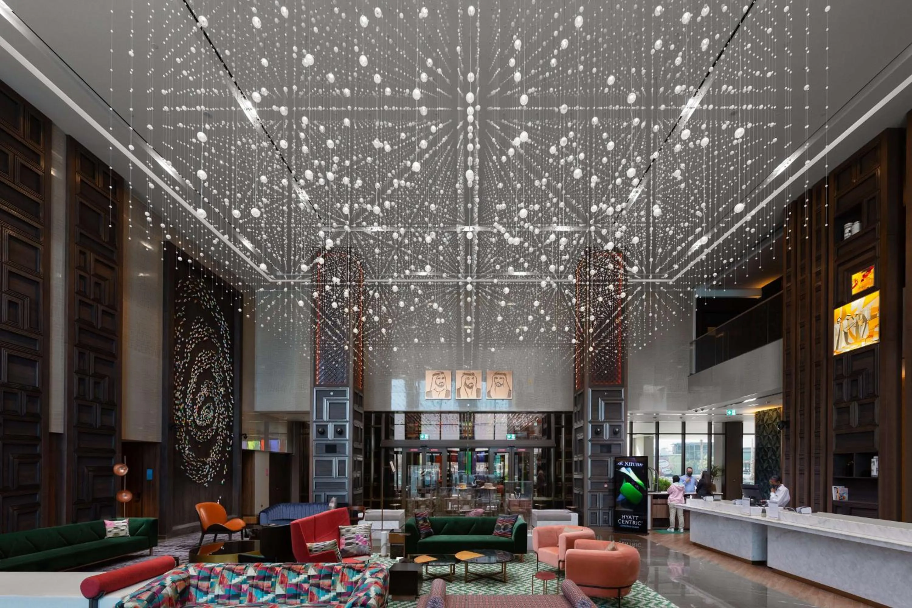 Lobby or reception in Hyatt Centric Jumeirah Dubai