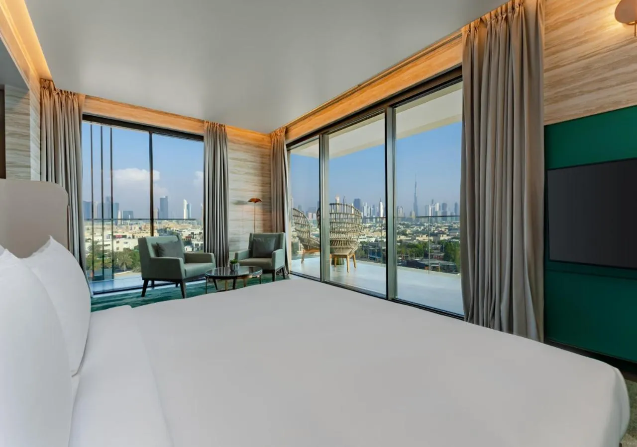 Bedroom, Bed in Hyatt Centric Jumeirah Dubai