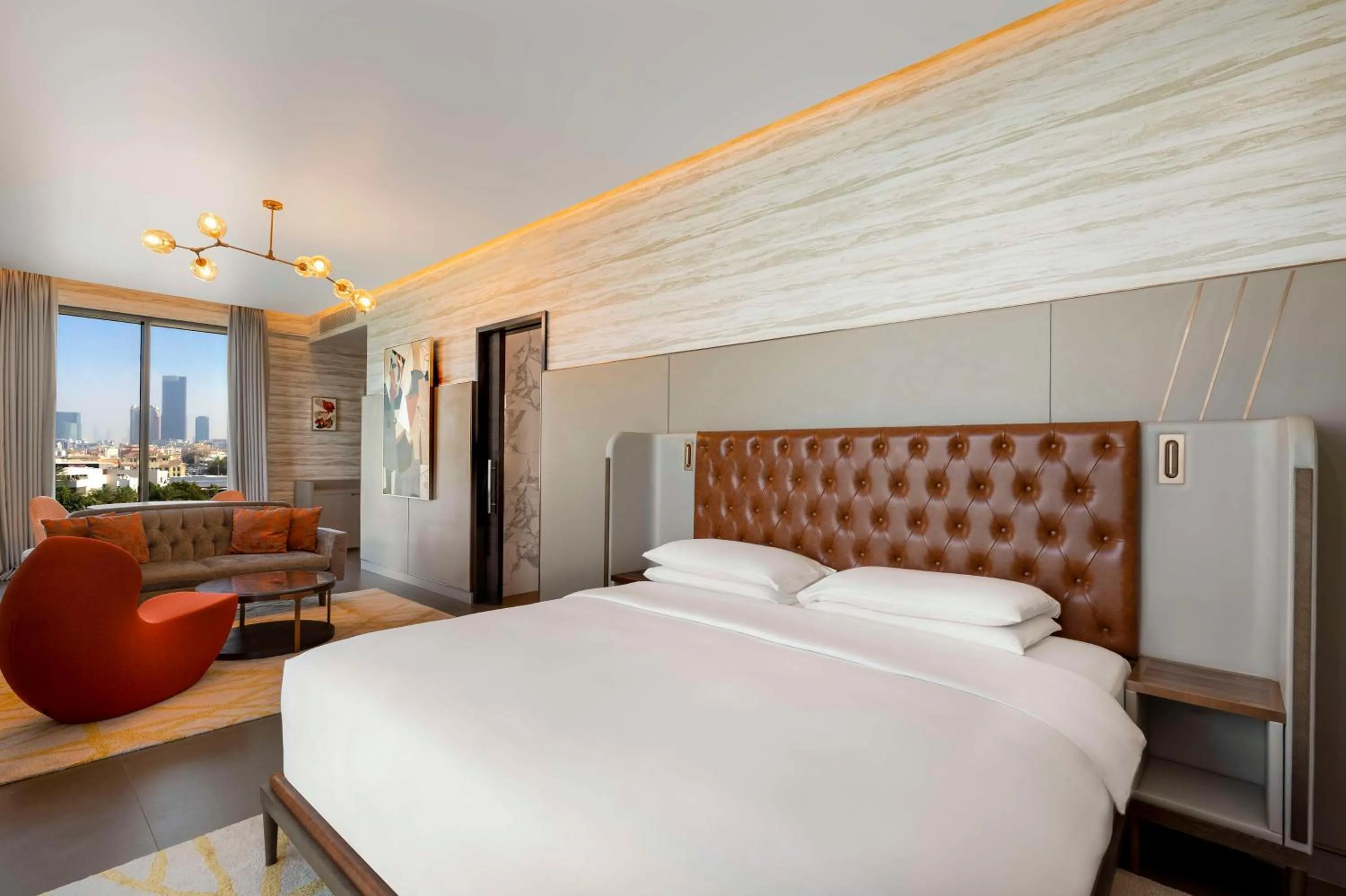Bedroom, Bed in Hyatt Centric Jumeirah Dubai