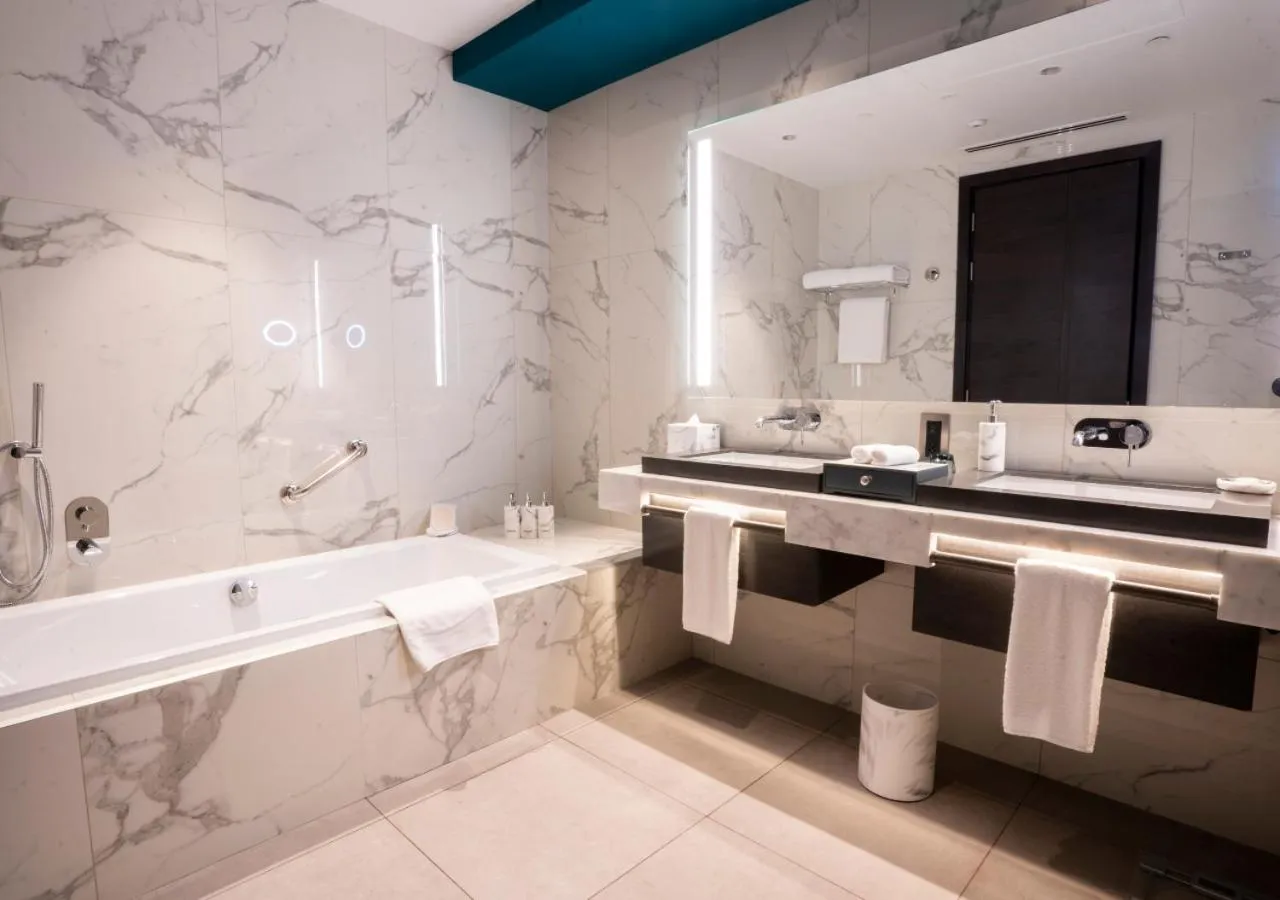 Bathroom in Hyatt Centric Jumeirah Dubai