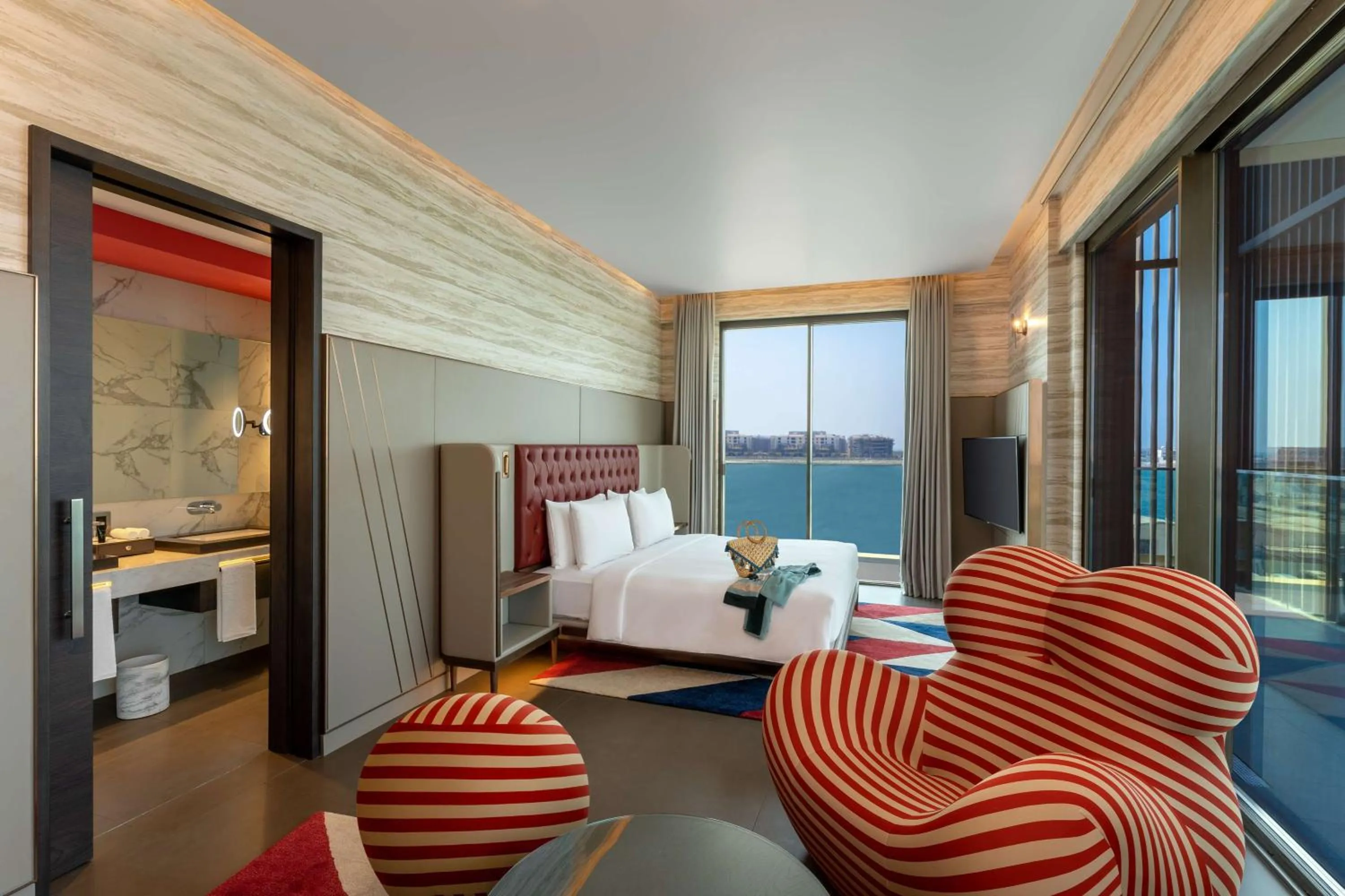 Bedroom, Bed in Hyatt Centric Jumeirah Dubai